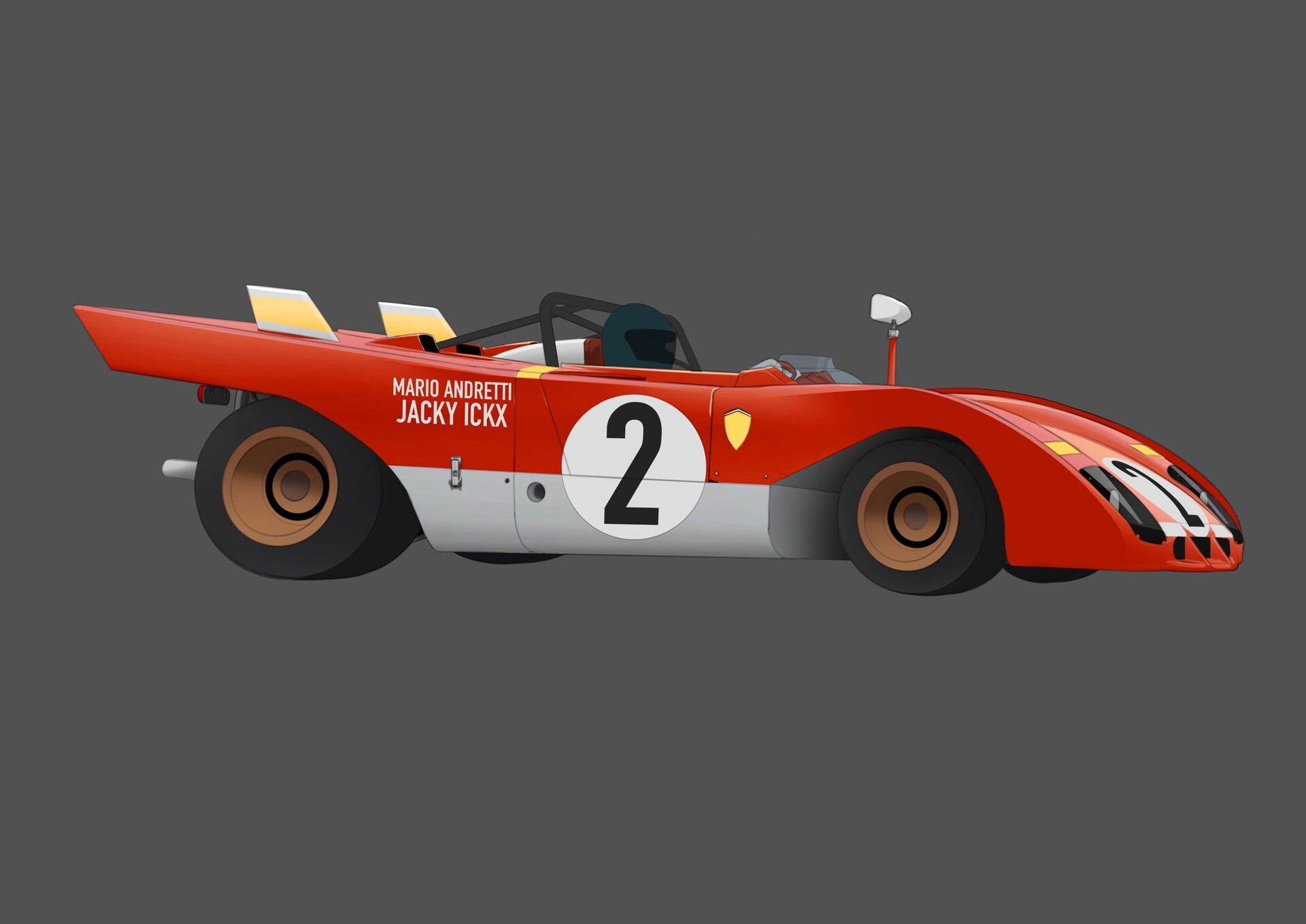 Ferrari 312 P Wallpapers