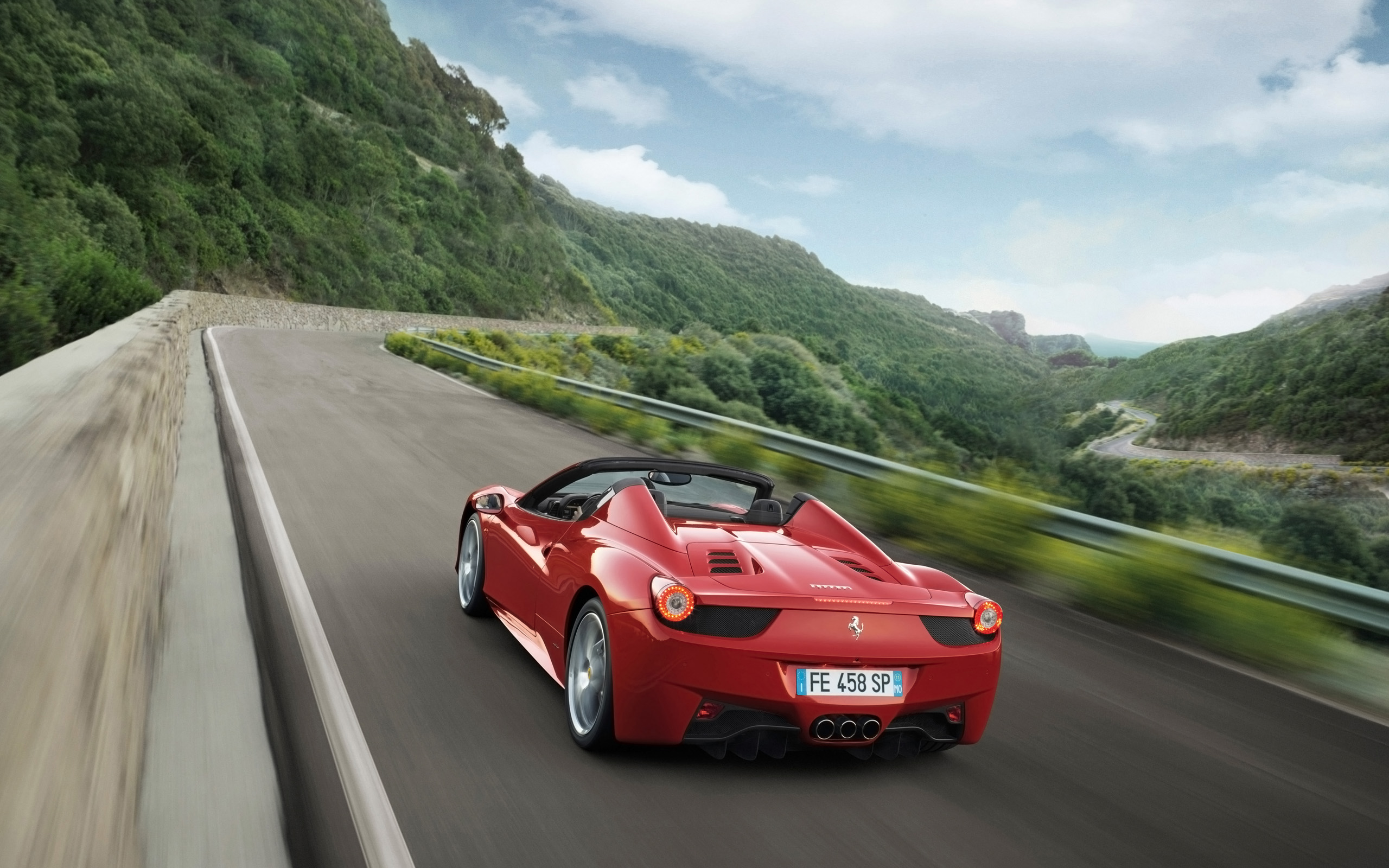 Ferrari 458 Spider Wallpapers