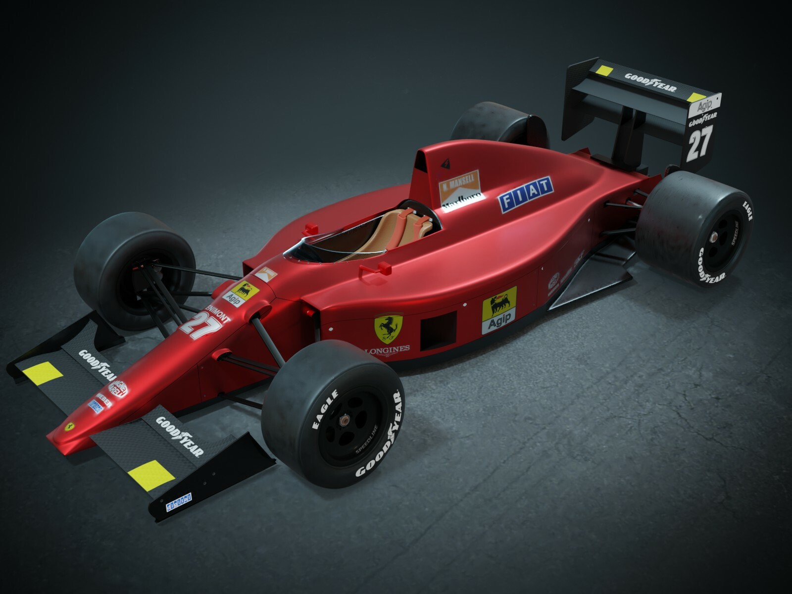 Ferrari F1-89 Wallpapers