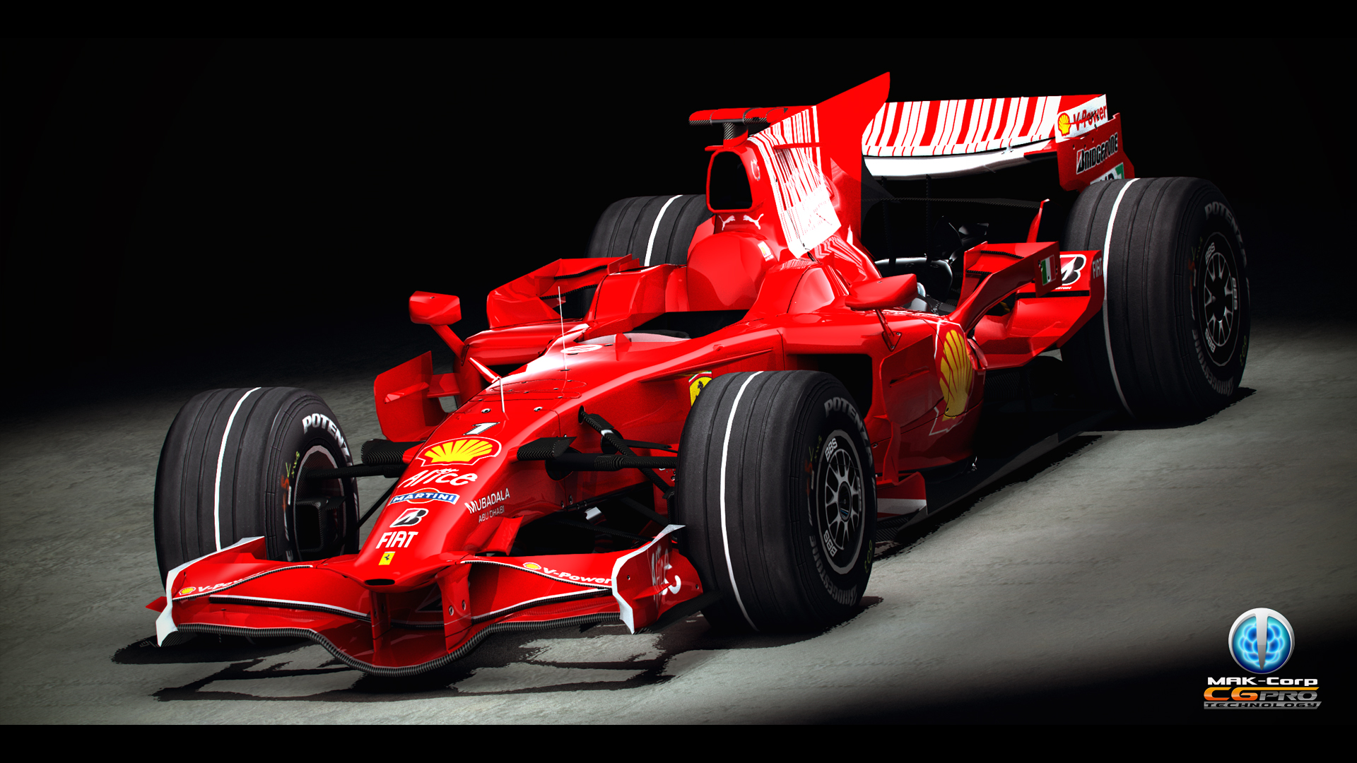 Ferrari F2008 Wallpapers