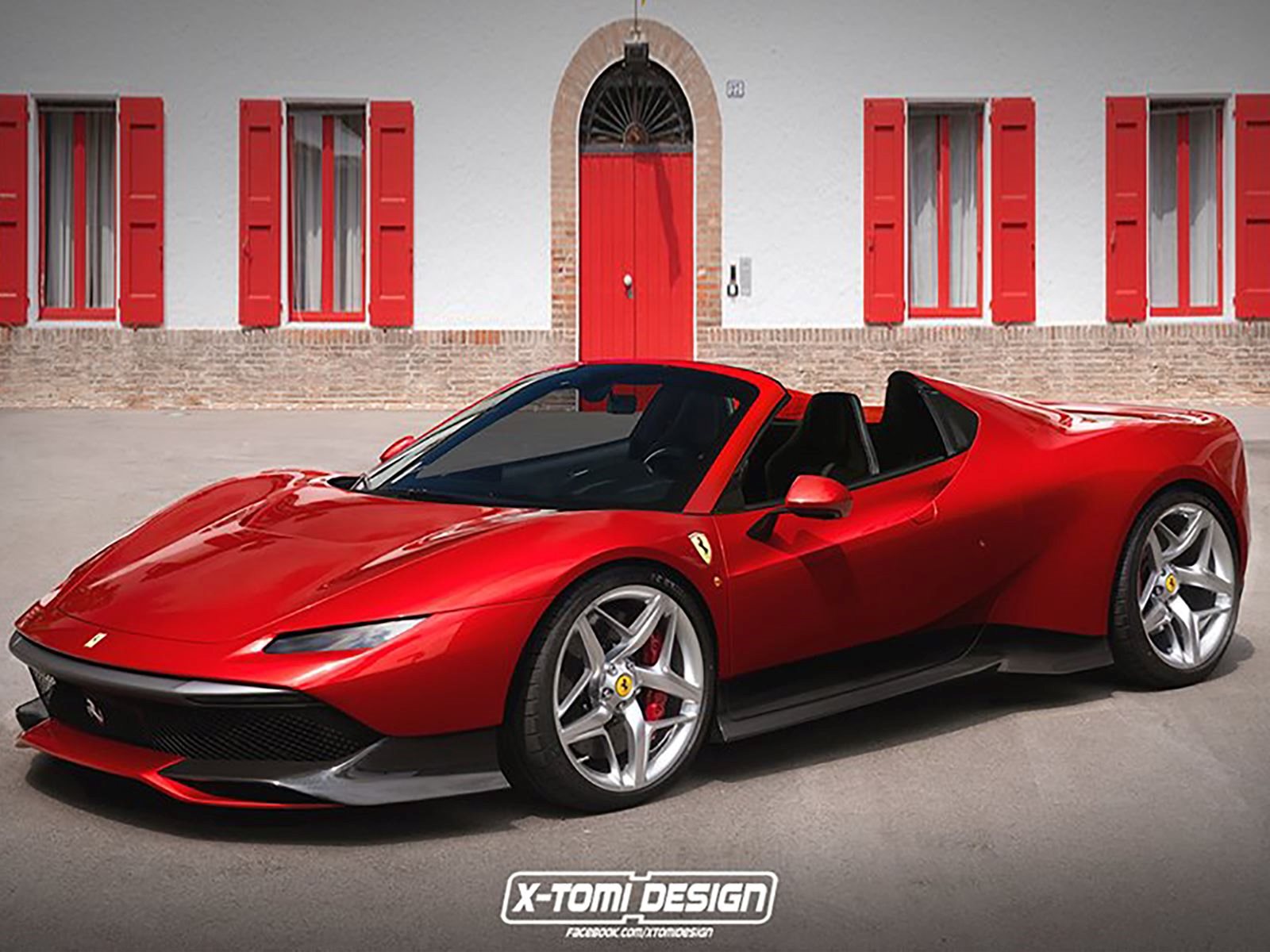 Ferrari Sp38 Wallpapers