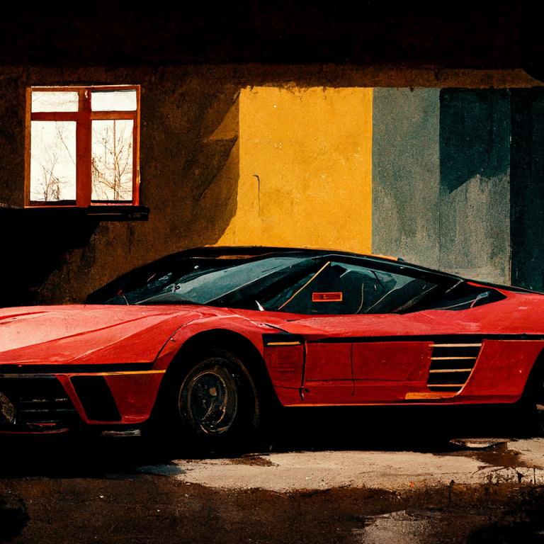 Ferrari Testarossa Sunrise Wallpapers