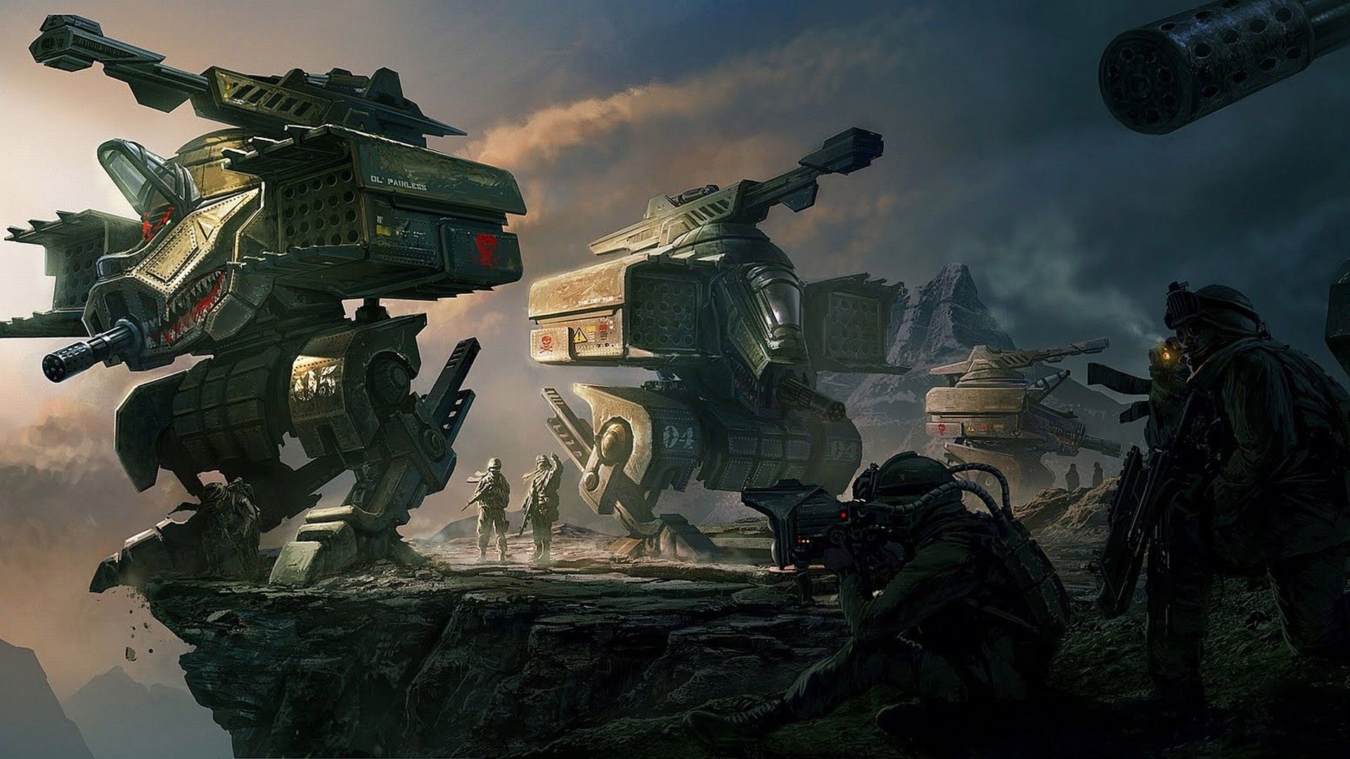 Fighting Robot Futuristic Wallpapers