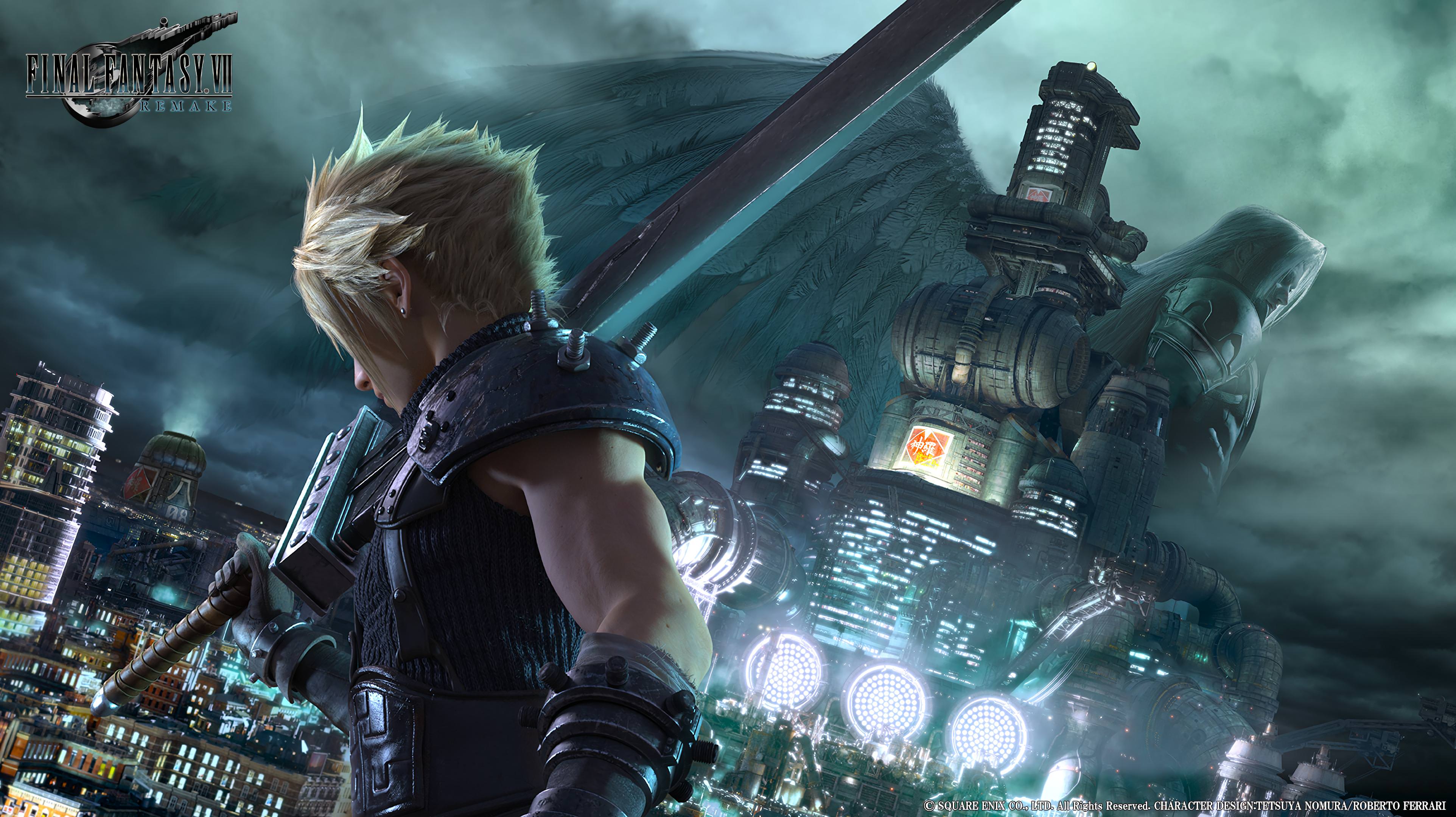 Final Fantasy 7 Remake All Characters Wallpapers