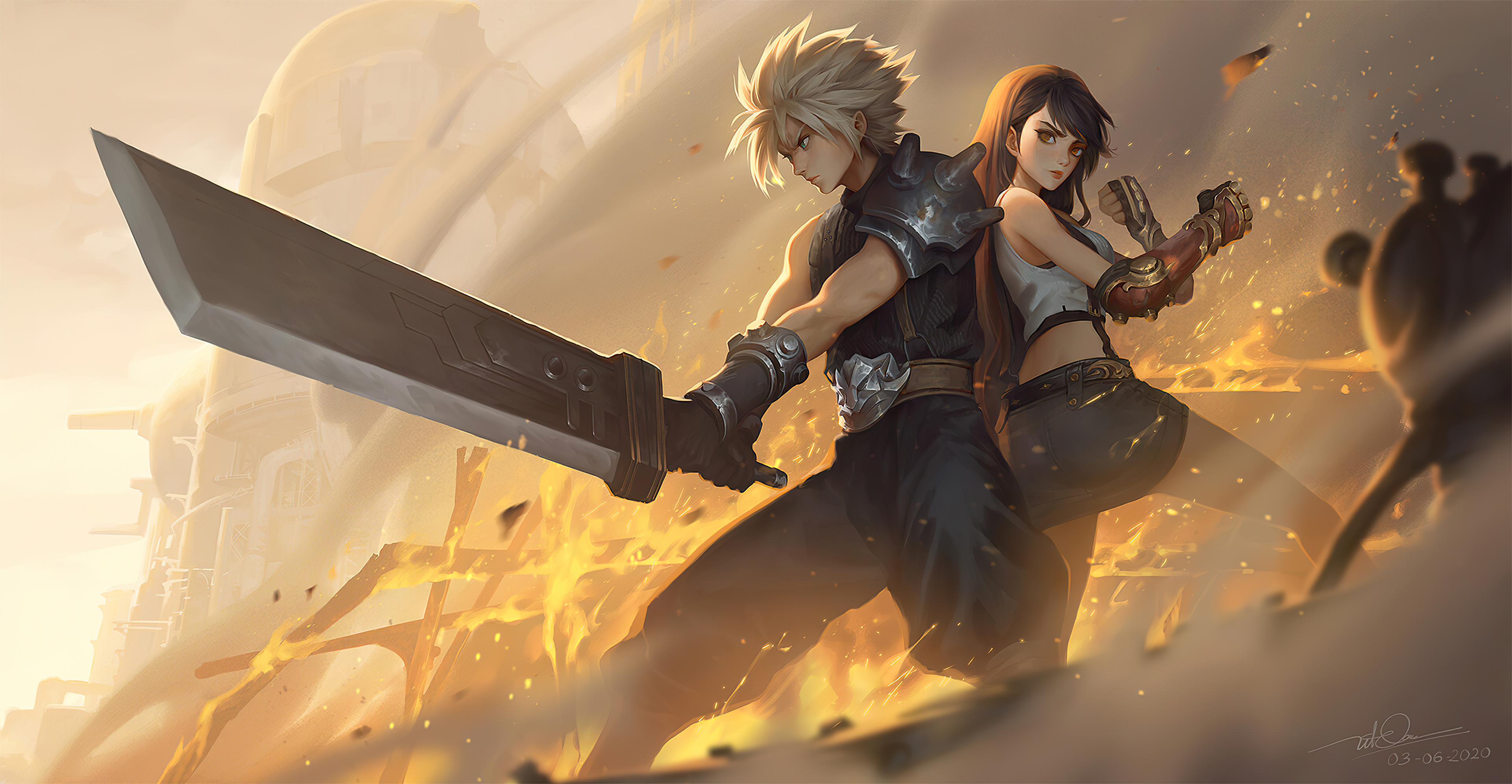 Final Fantasy 7 Remake All Characters Wallpapers