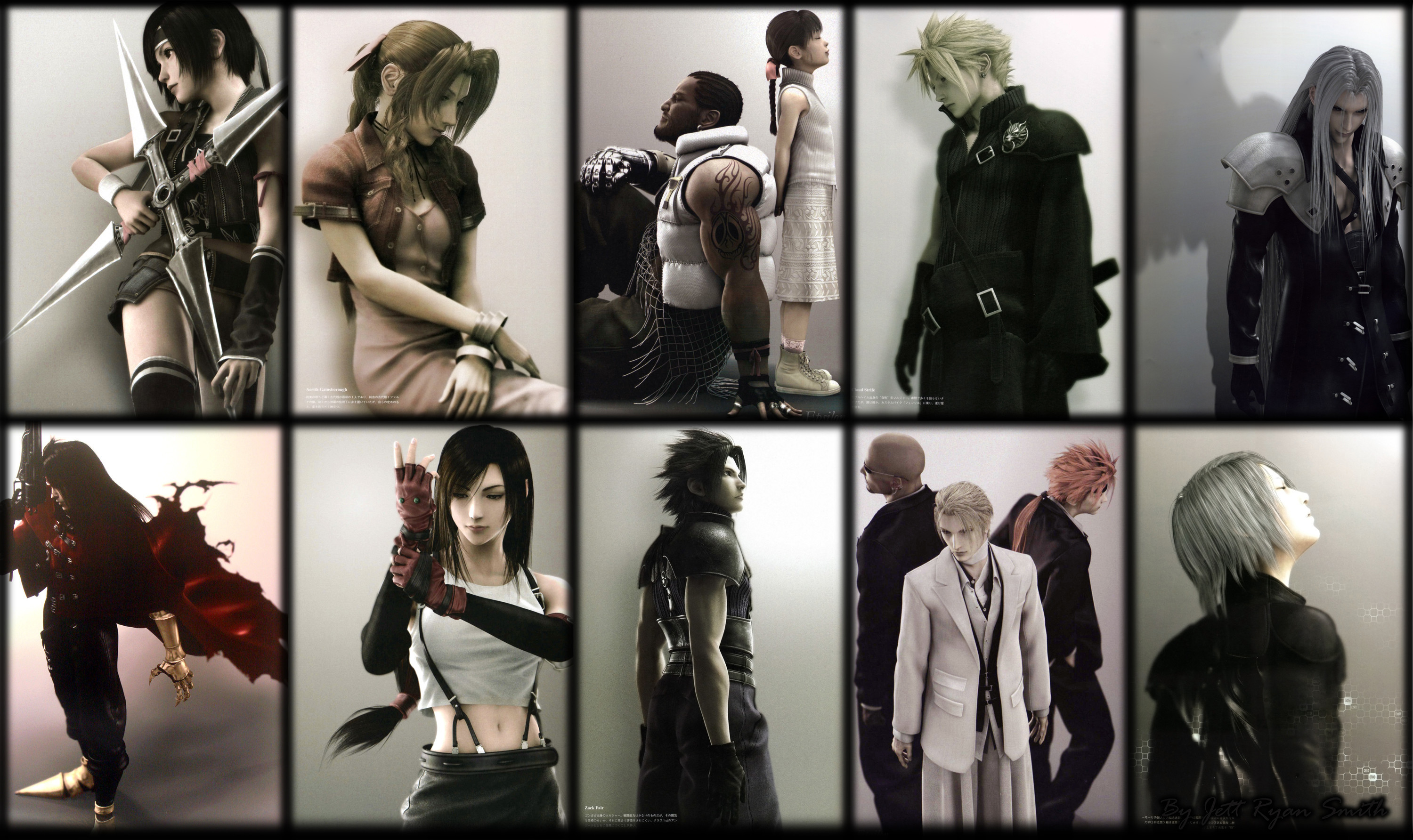 Final Fantasy 7 Remake All Characters Wallpapers