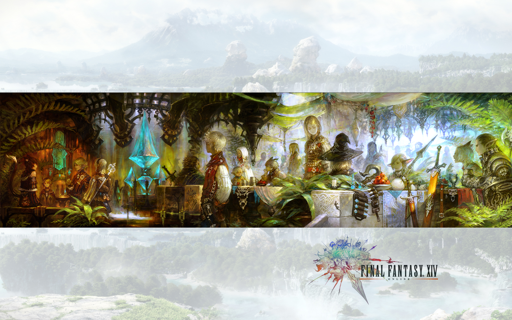 Final Fantasy Dual Monitor Wallpapers