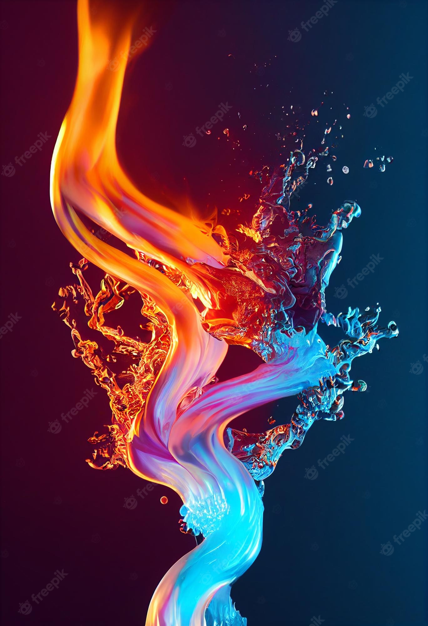 Fire And Ice Backgrounds