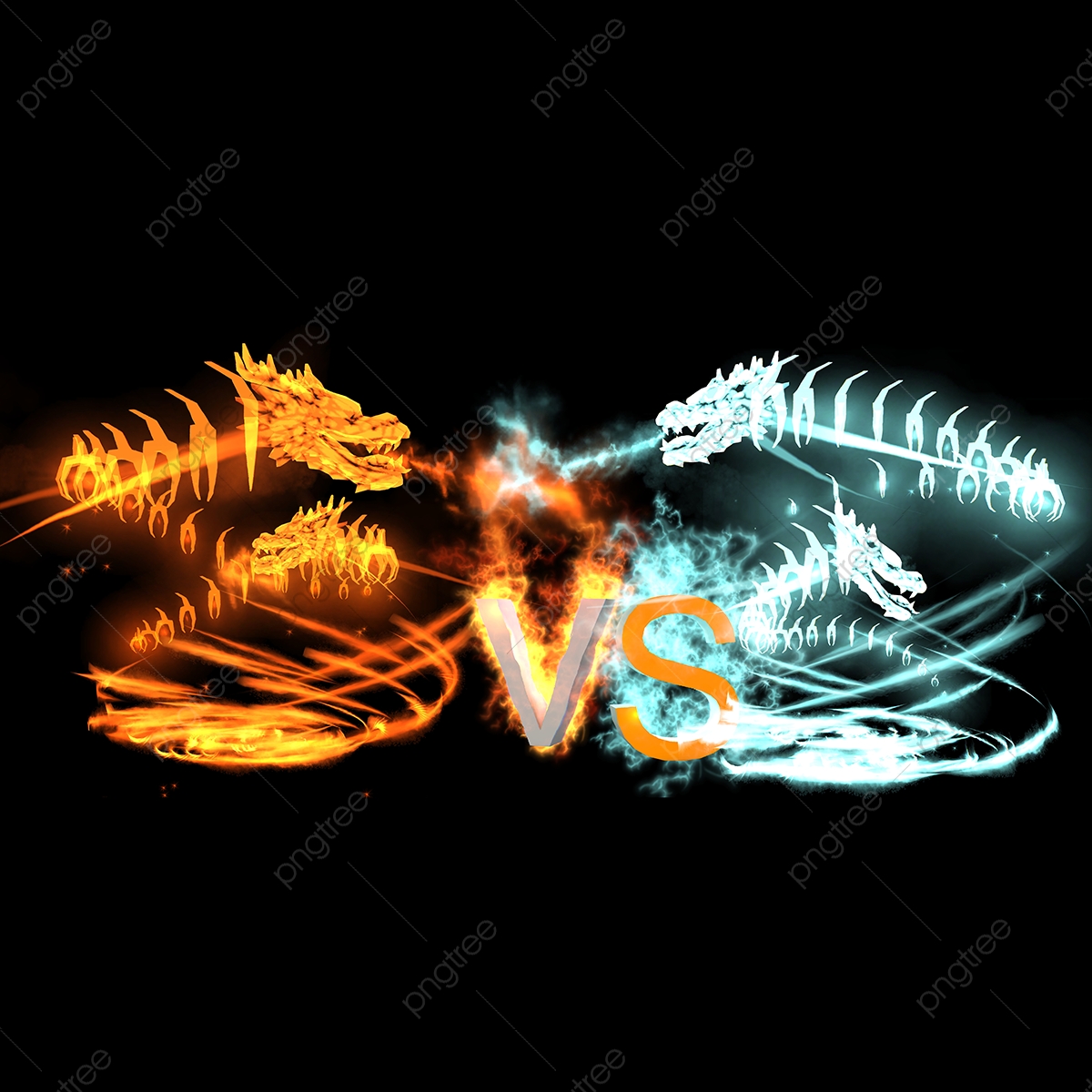 Fire And Ice Dragon Wallpapers