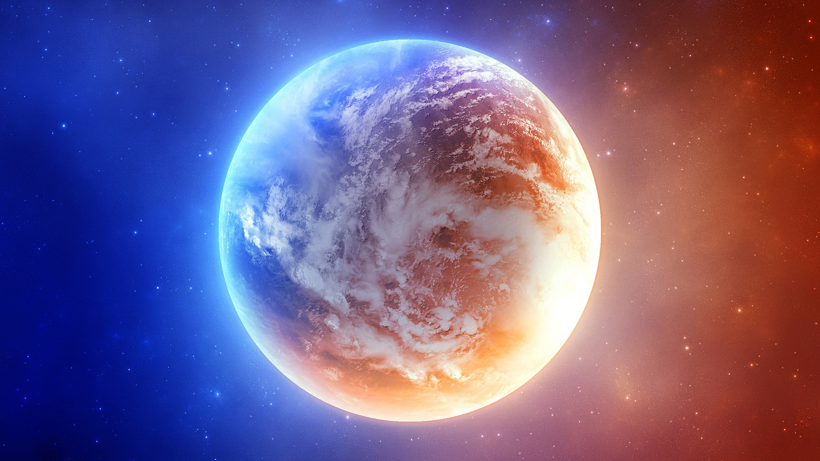 Fire And Ice Planet Wallpapers