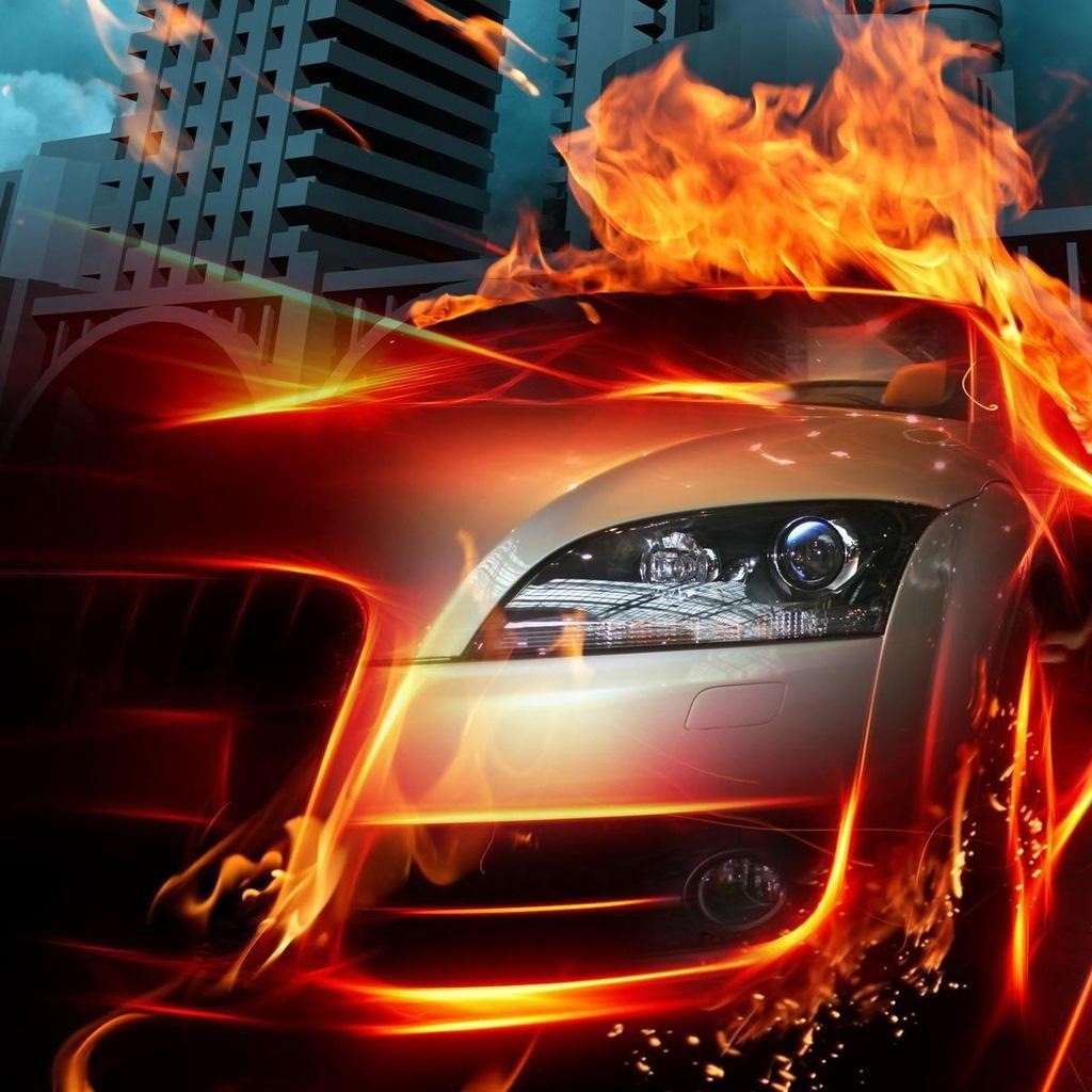 Fire Cool Car Wallpapers