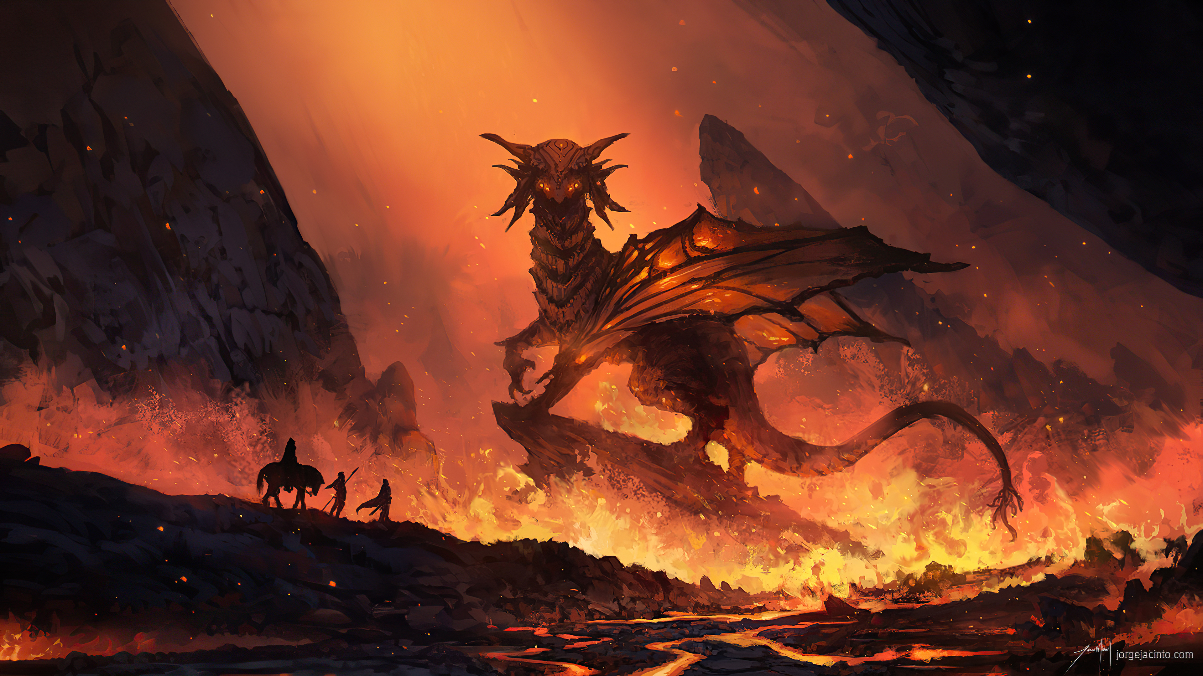 Fire Dragon Wallpapers