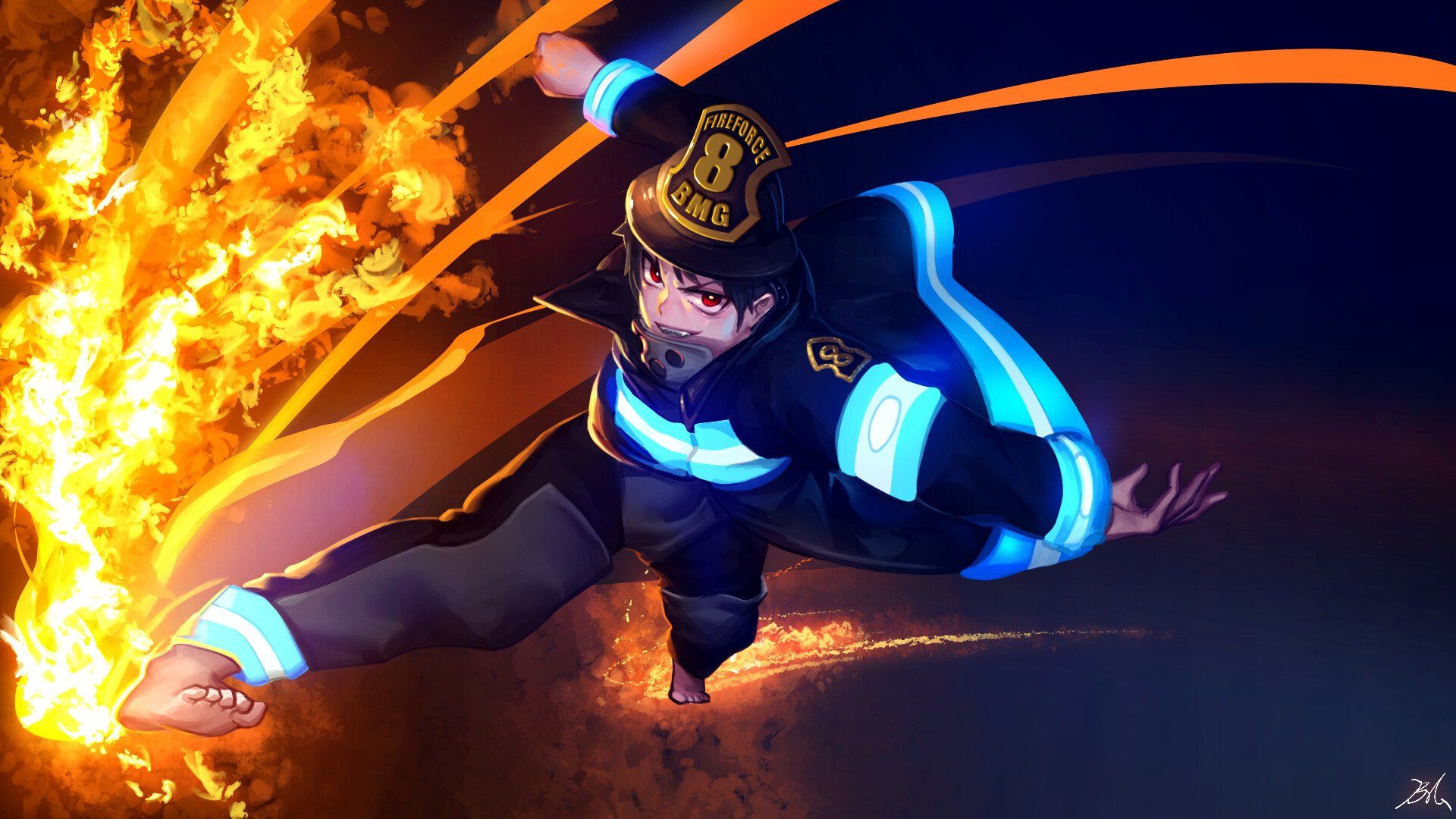 Fire Force Desktop Wallpapers