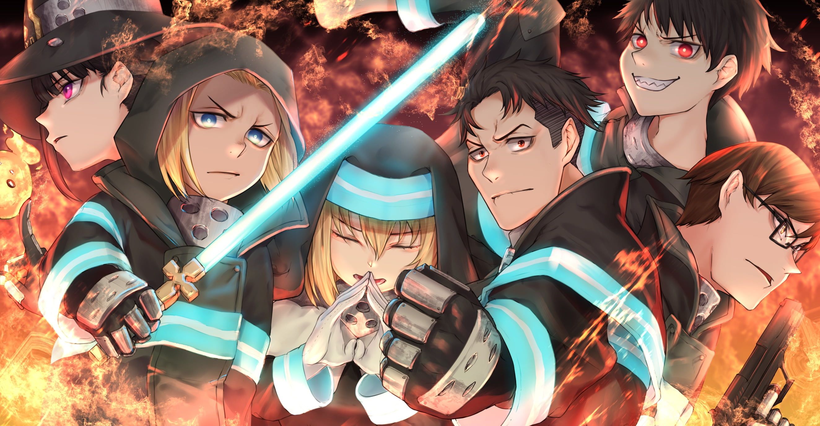 Fire Force Desktop Wallpapers