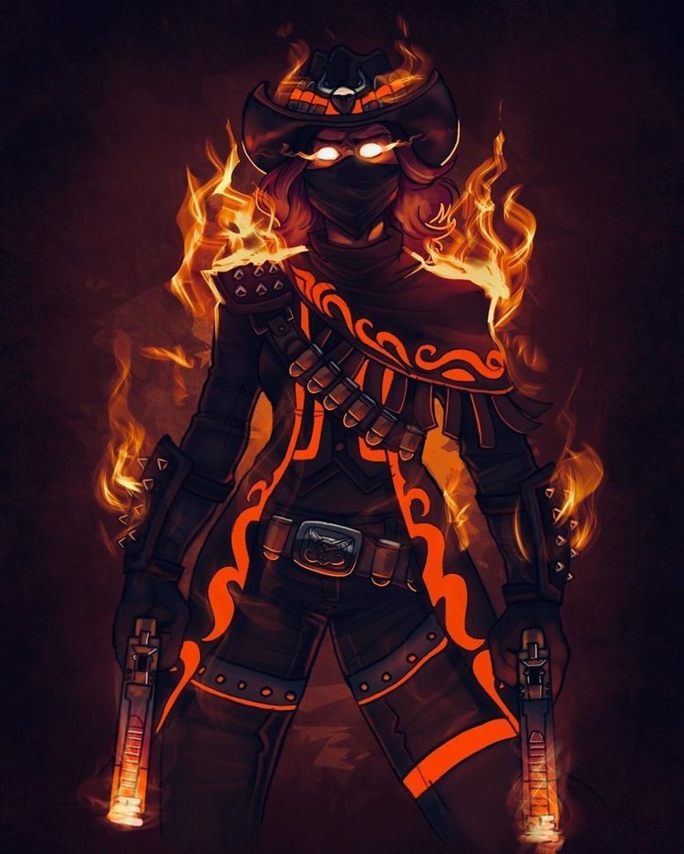 Fire Fortnite Wallpapers