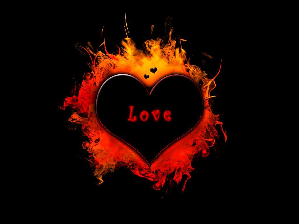 Fire Heart Wallpapers