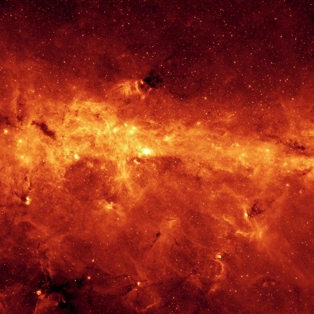 Fire In Space Digital Wallpapers