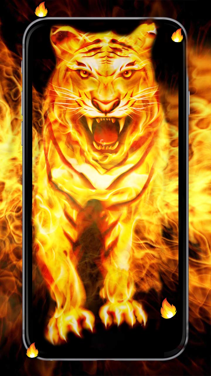 Fire Lion Wallpapers