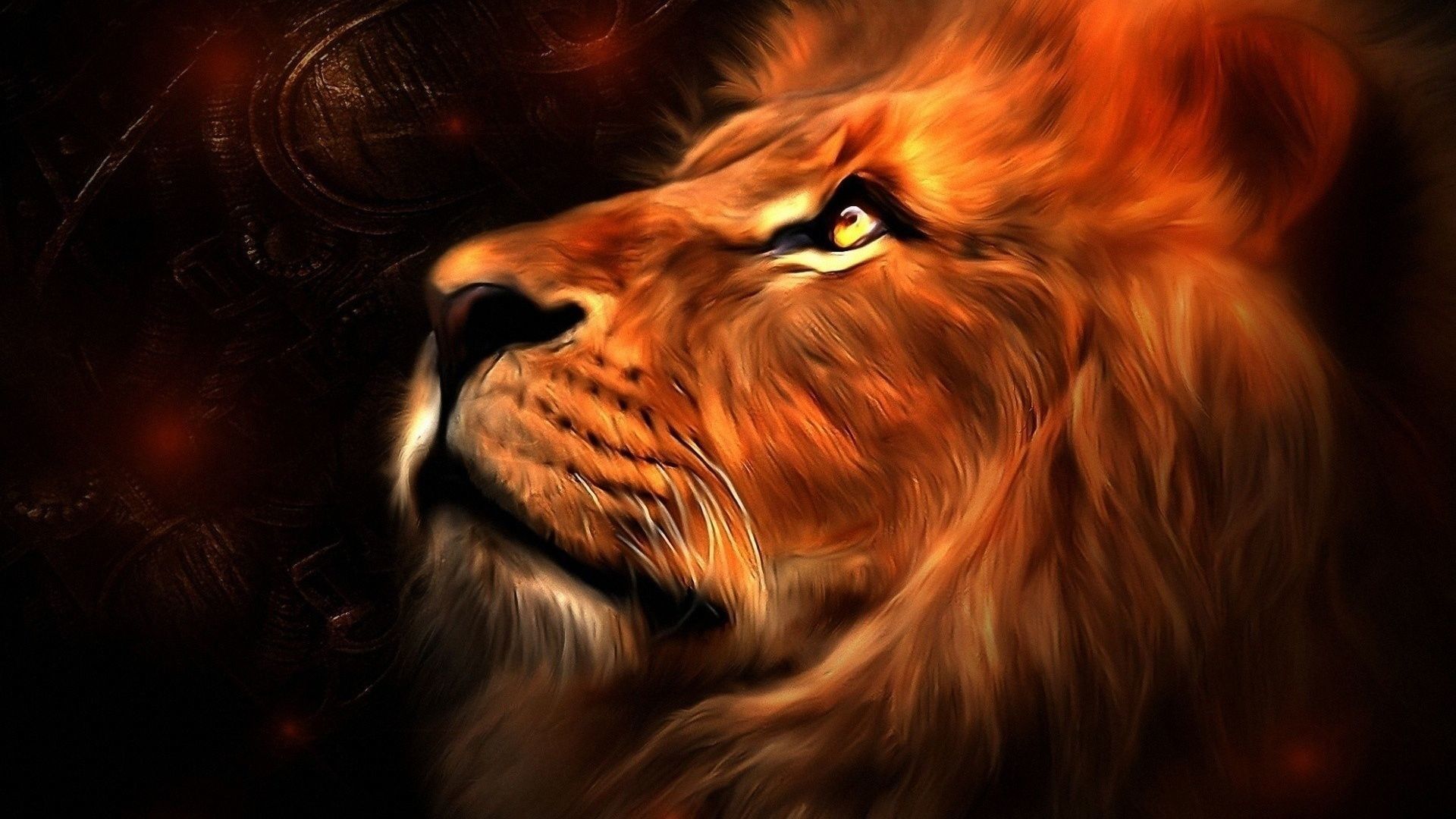 Fire Lion Wallpapers