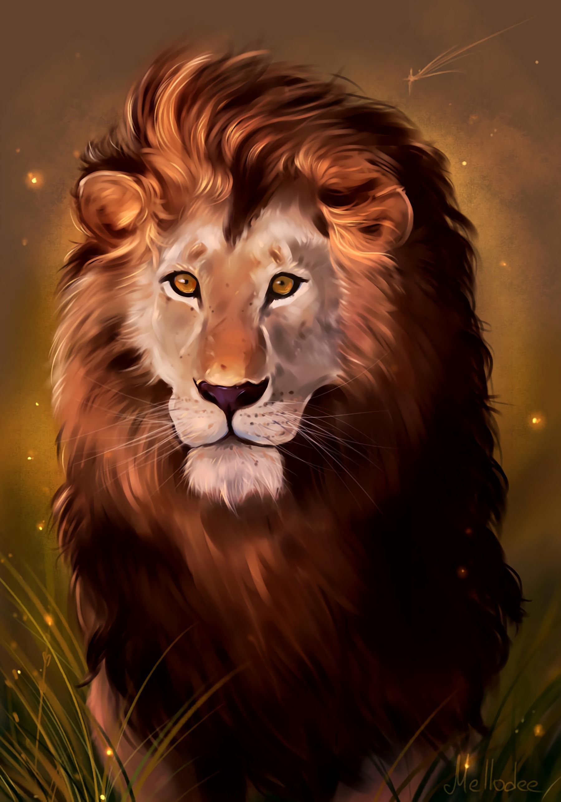 Fire Lion Wallpapers