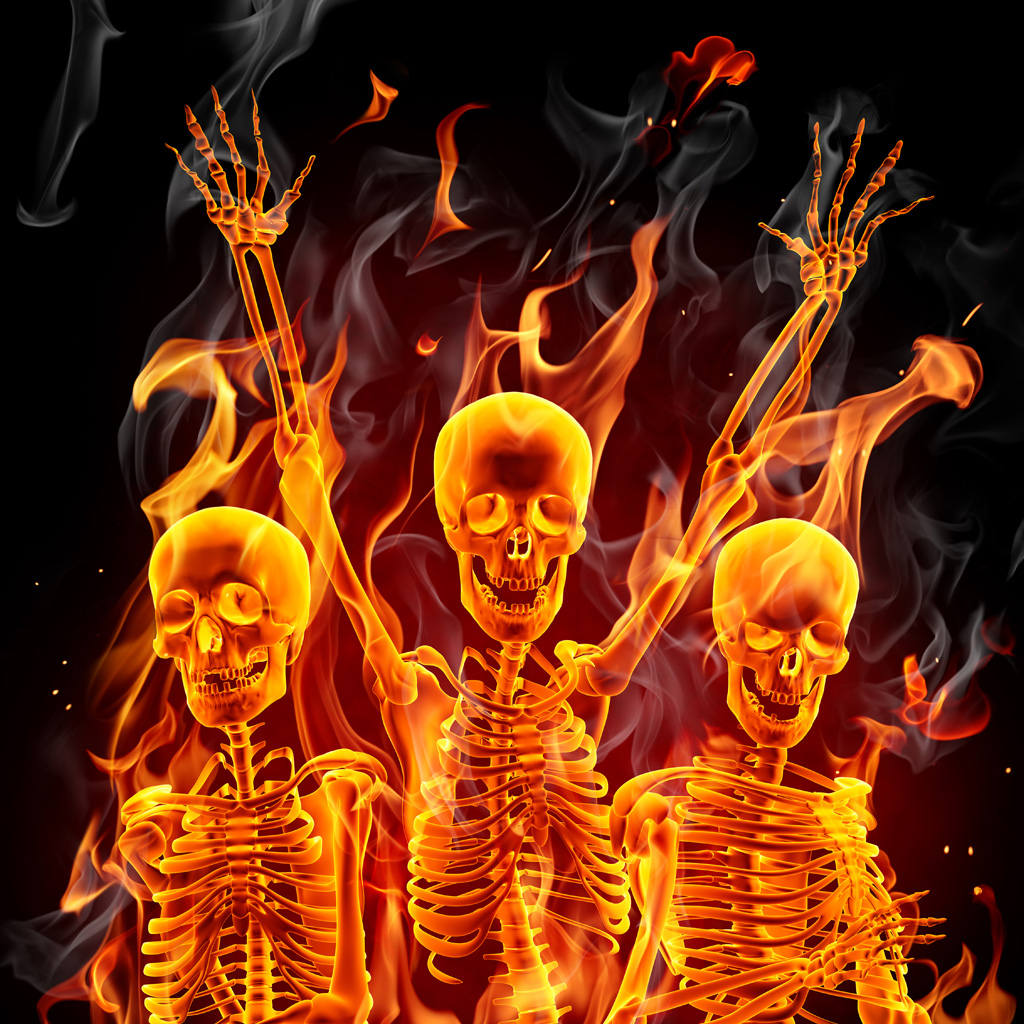 Fire Skull Wallpapers