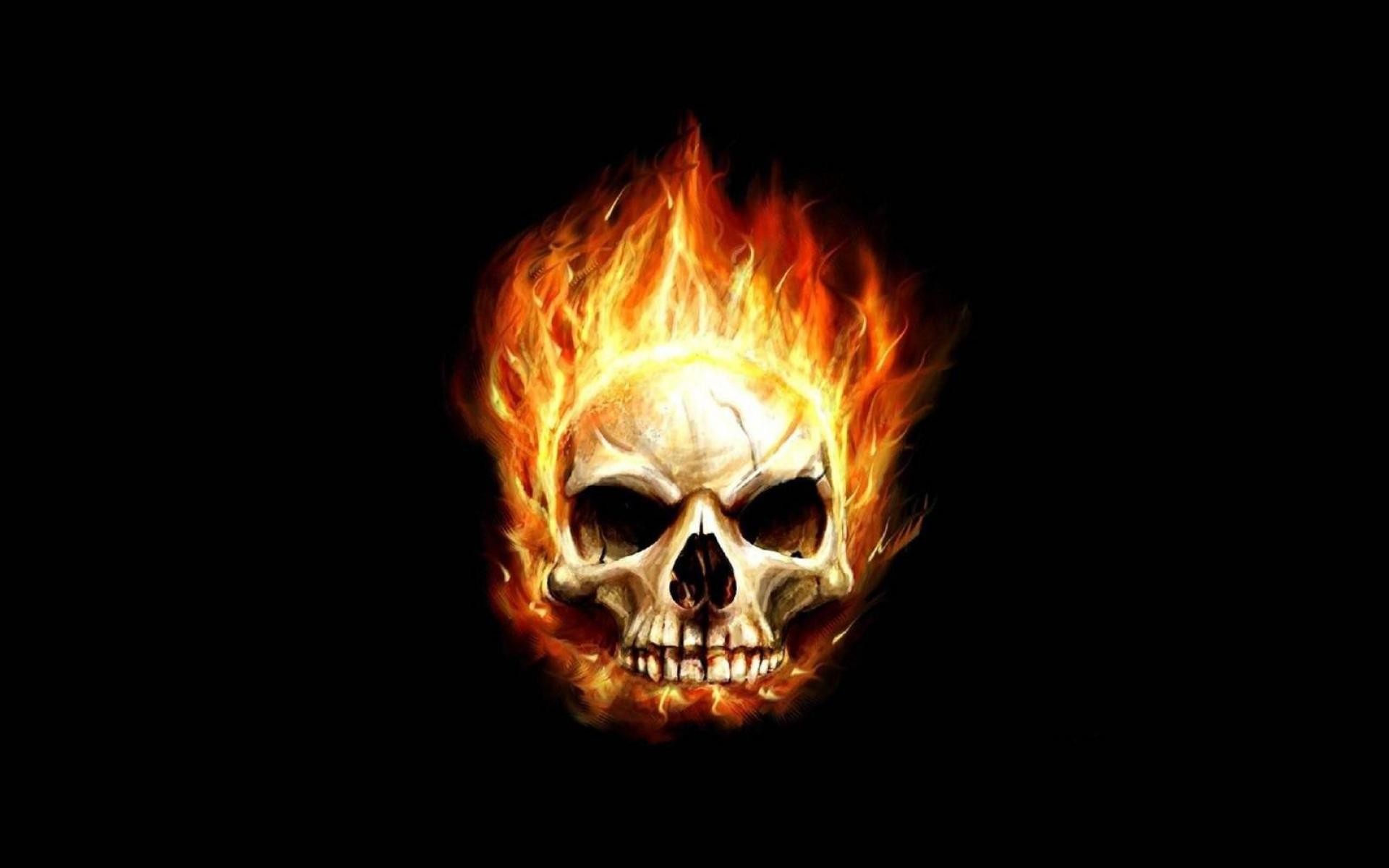 Fire Skull Wallpapers