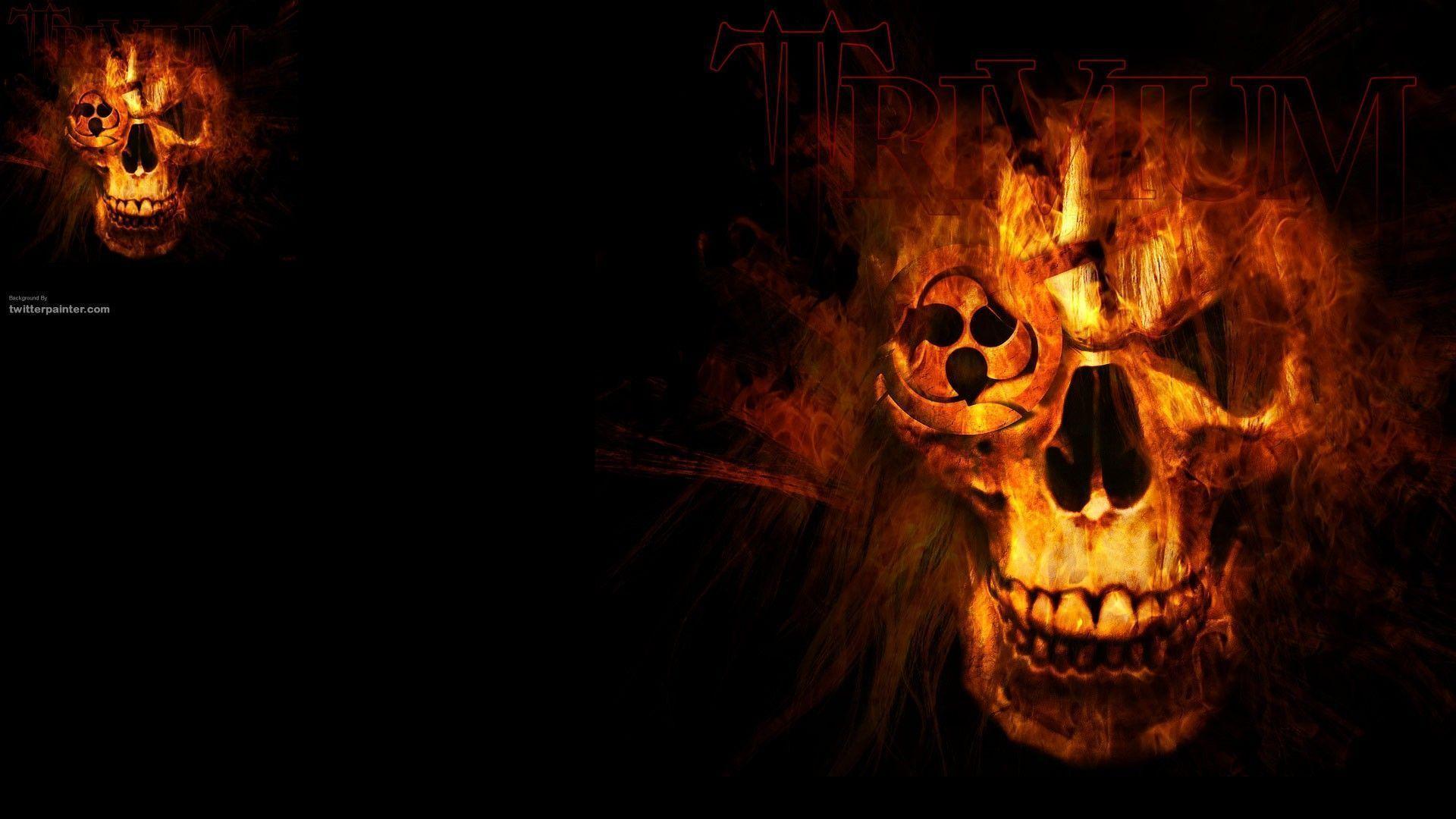 Fire Skull Wallpapers