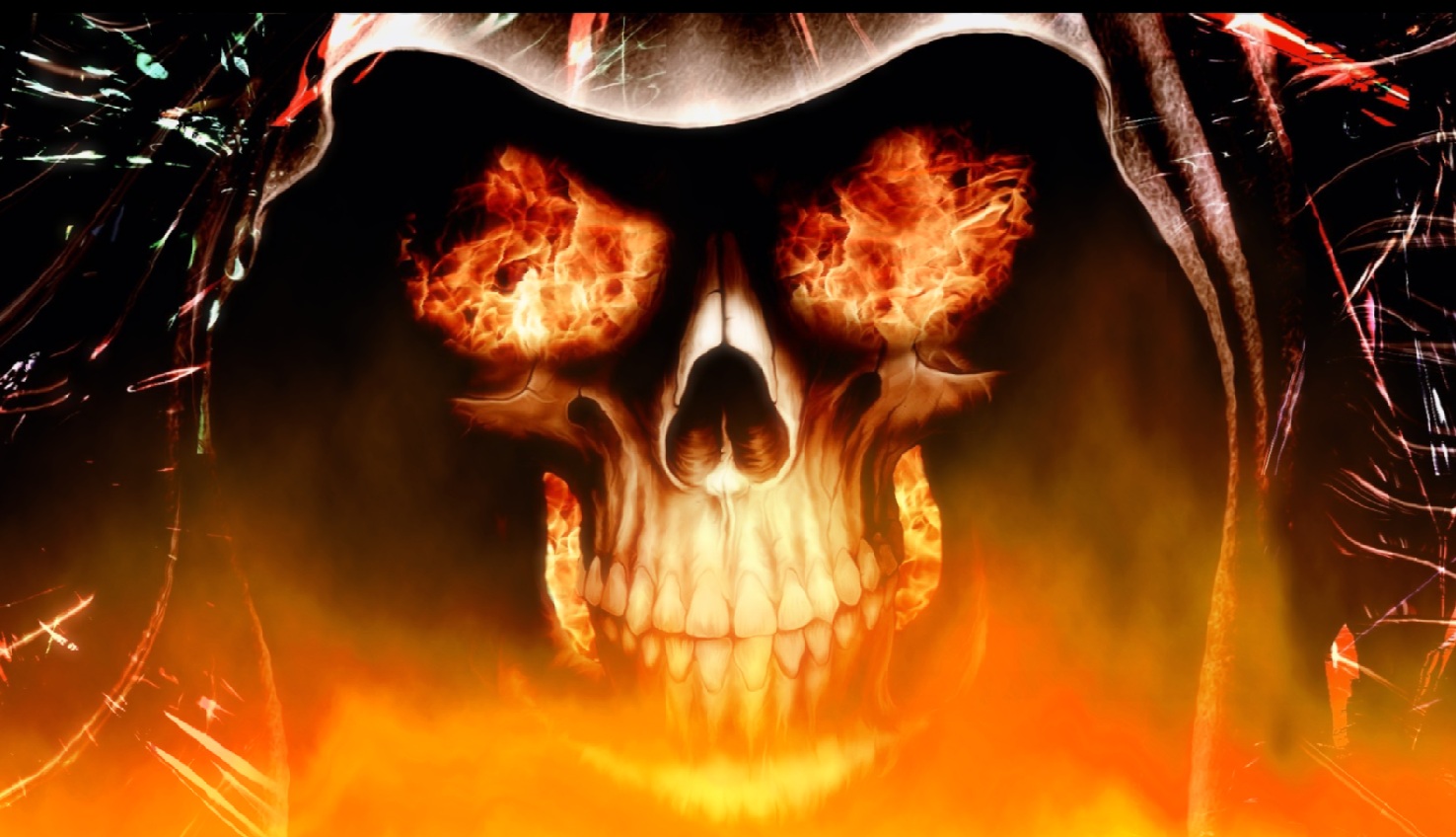 Fire Skull Wallpapers