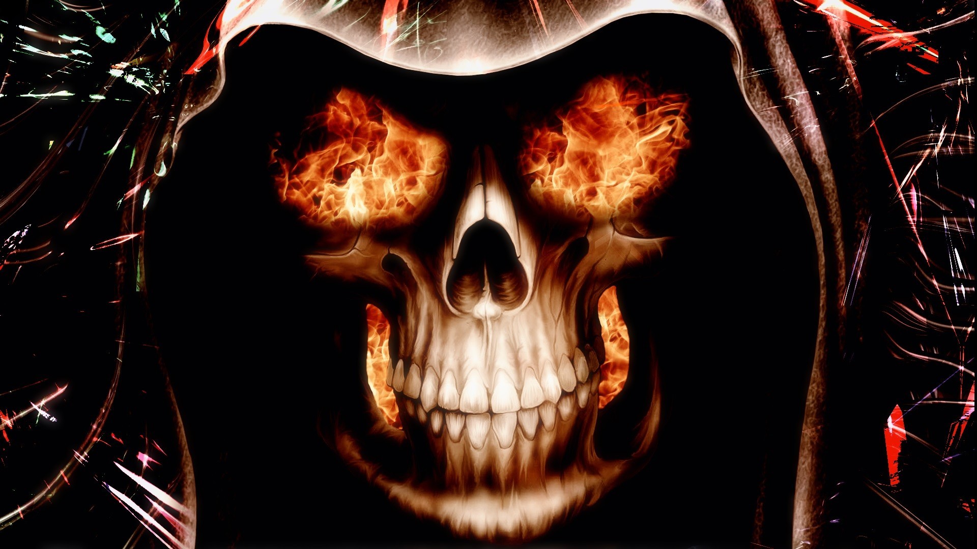 Fire Skull Wallpapers