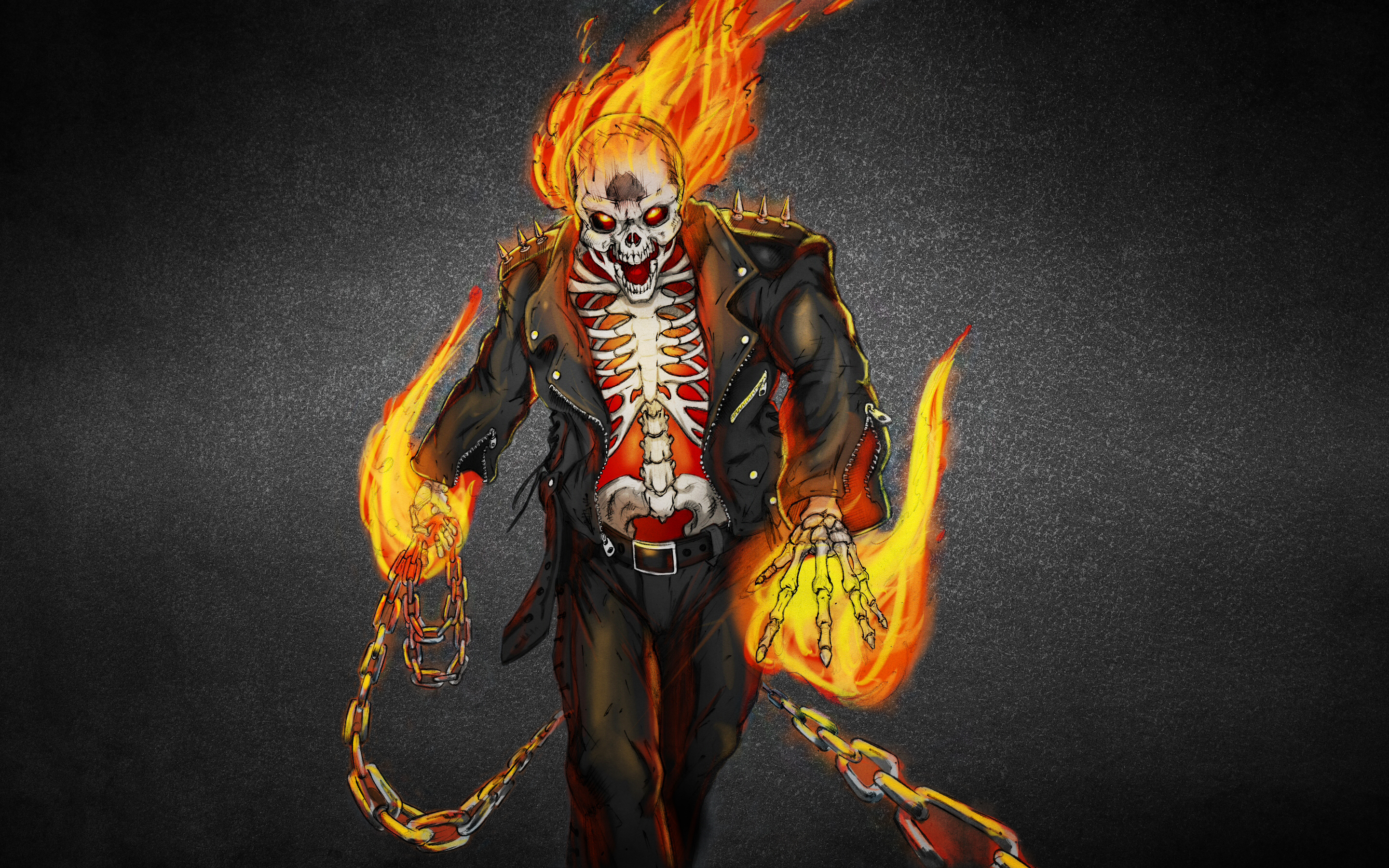 Fire Skull Wallpapers