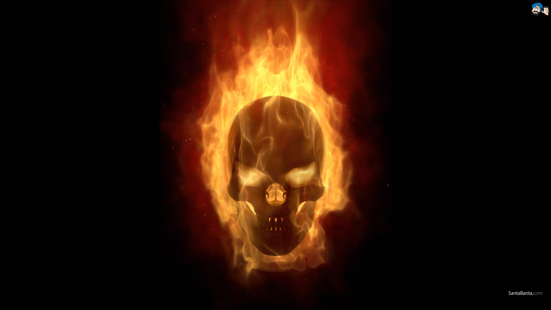 Fire Skull Wallpapers