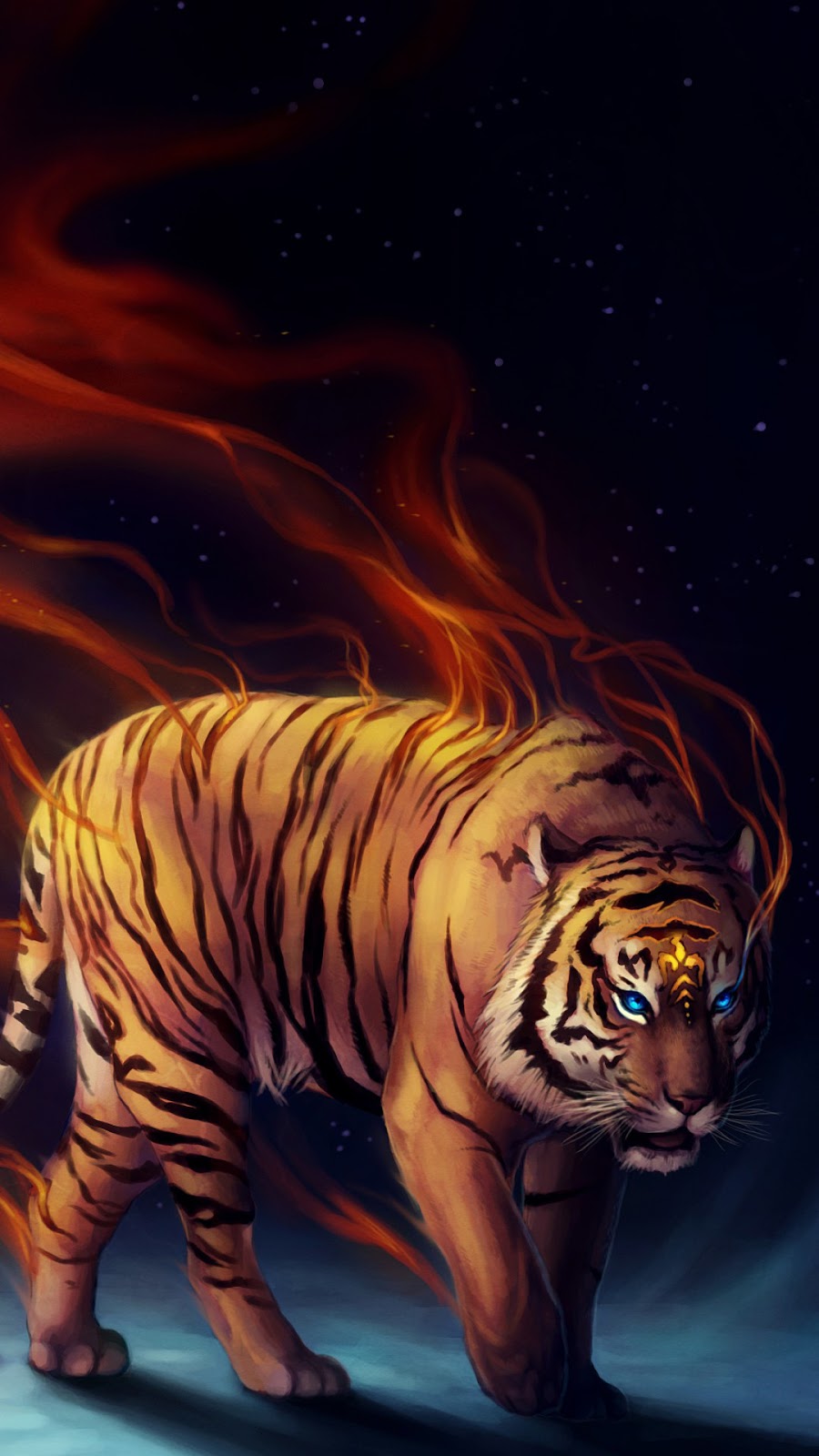 Fire Tiger Wallpapers