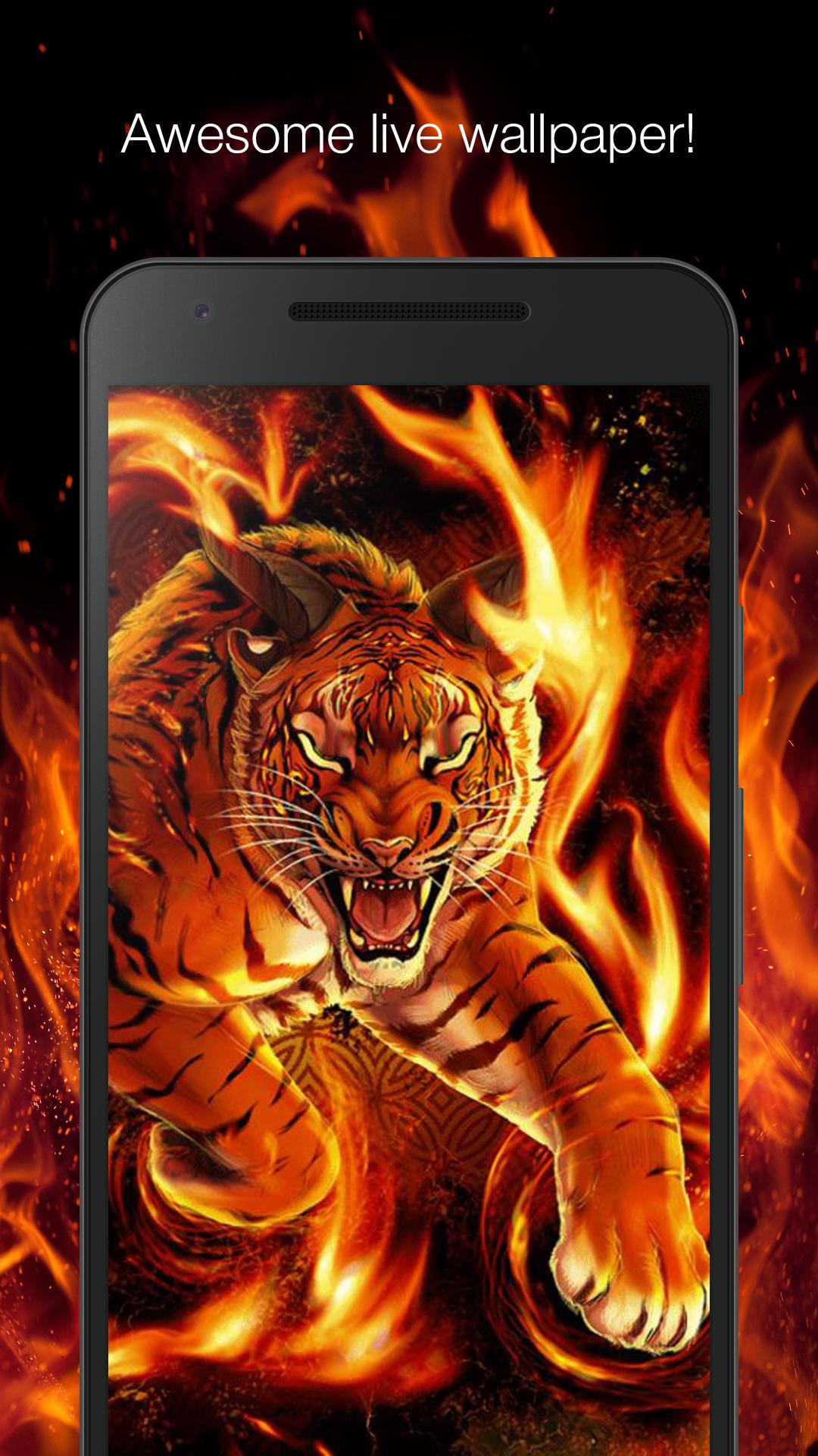 Fire Tiger Wallpapers