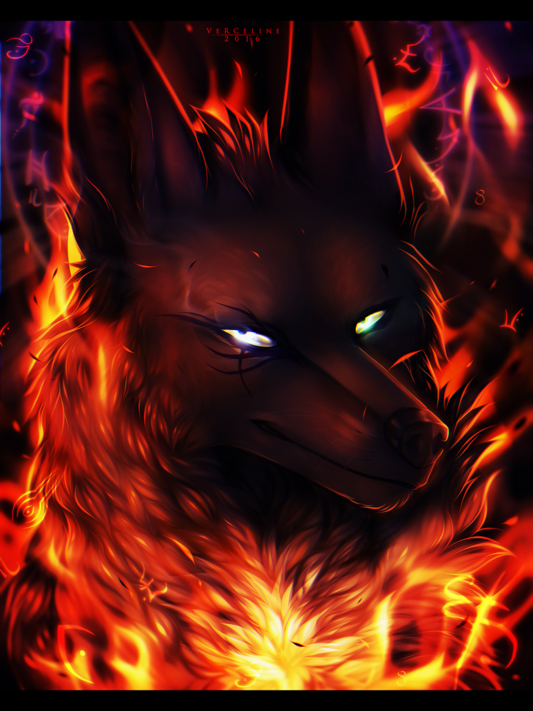 Fire Werewolf Wallpapers