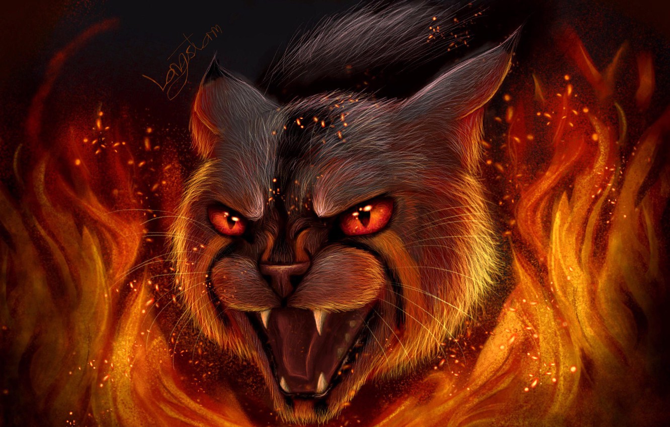 Fire Werewolf Wallpapers