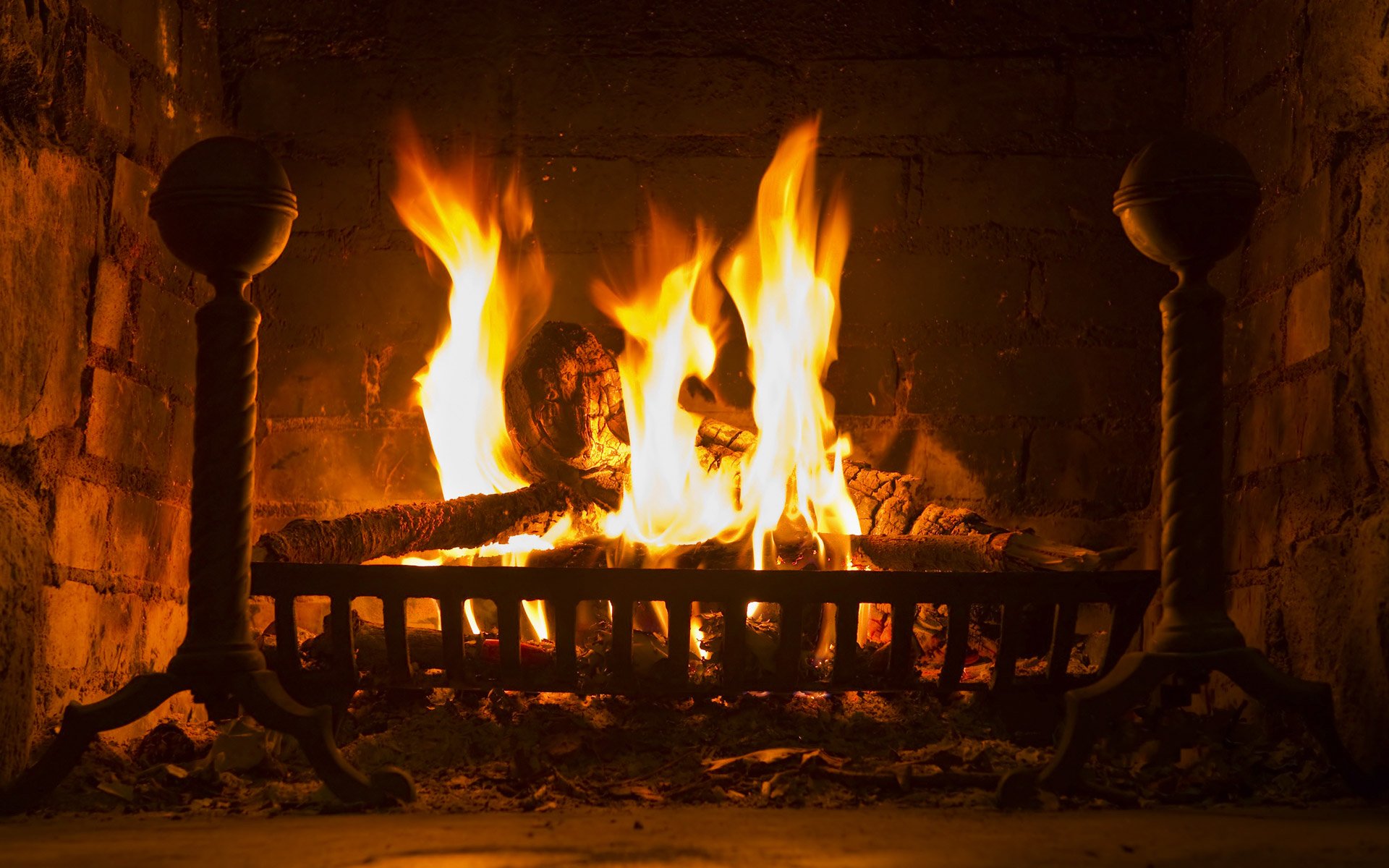 Fireplace Desktop Background