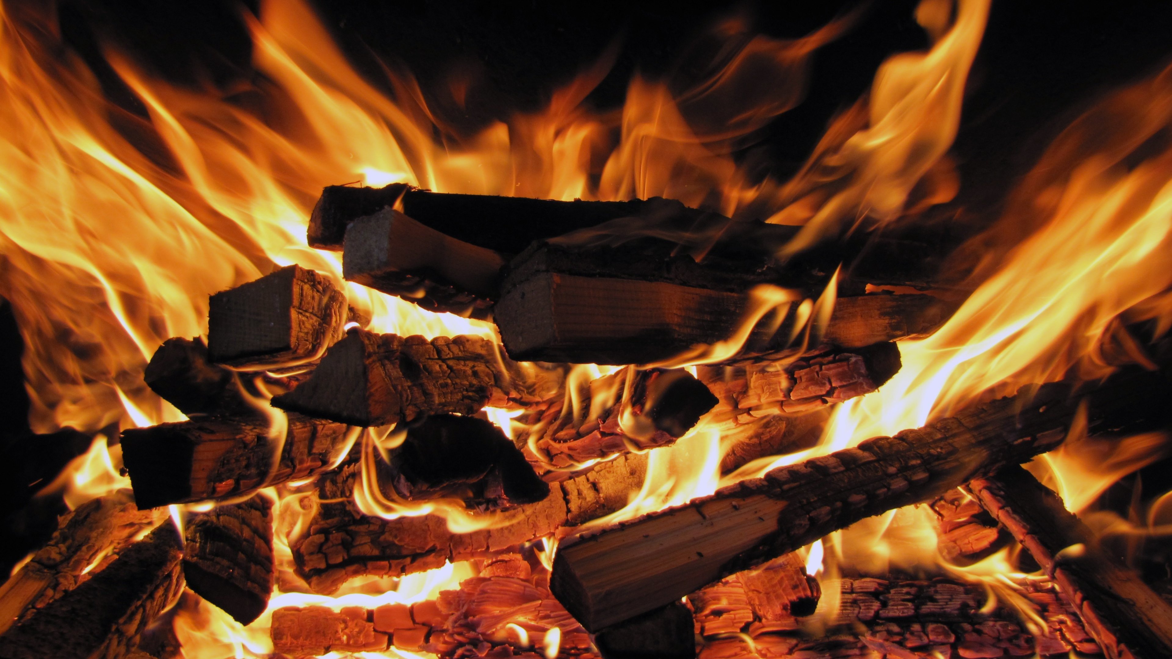 Fireplace Desktop Background