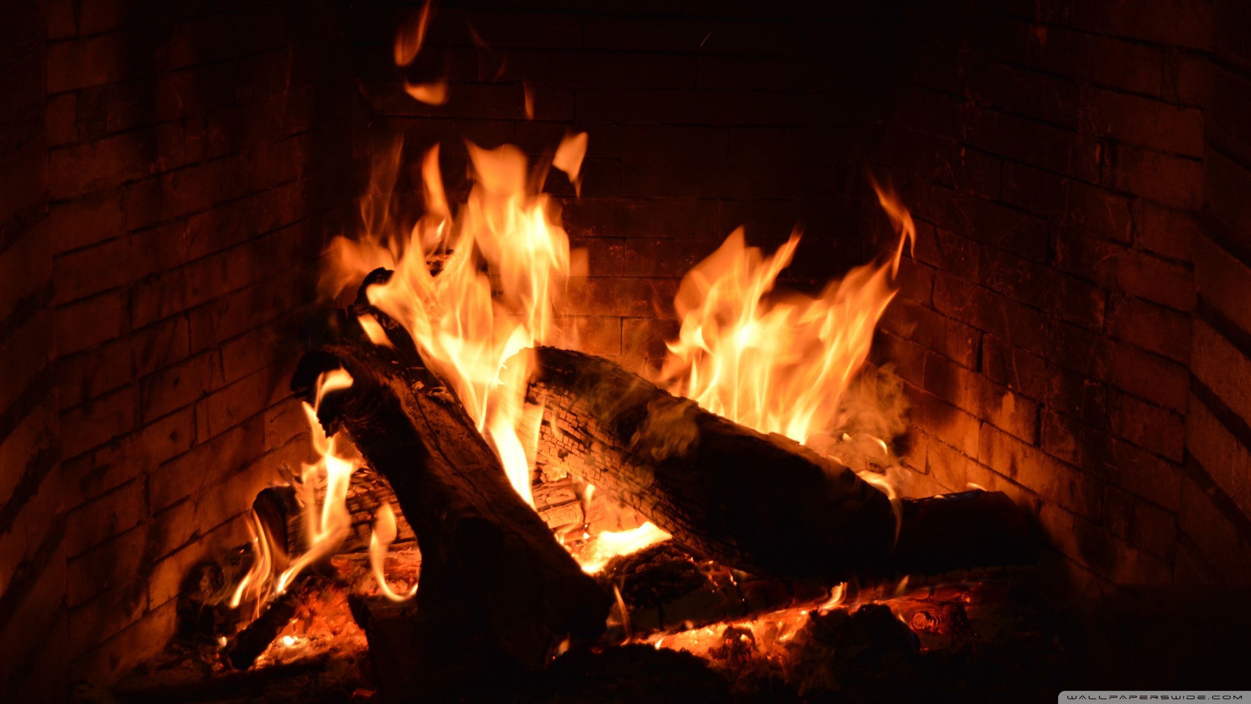 Fireplace Desktop Background