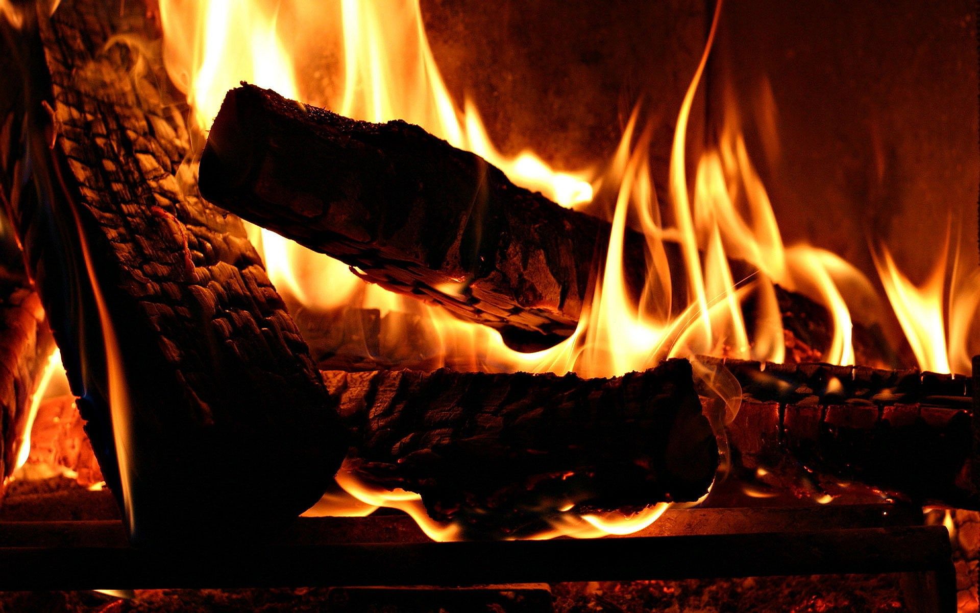 Fireplace Desktop Background