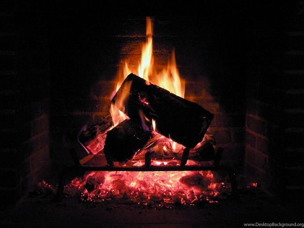 Fireplace Desktop Background