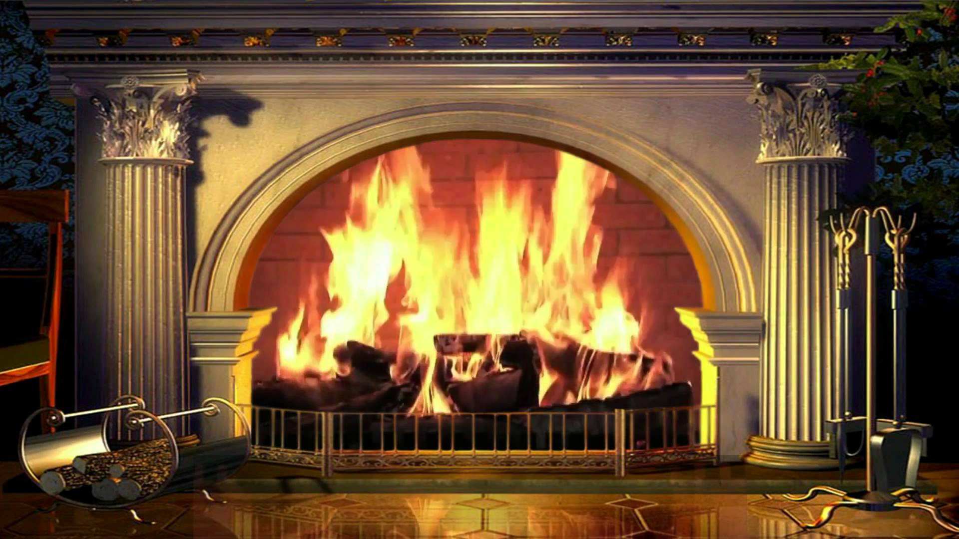 Fireplace Desktop Background