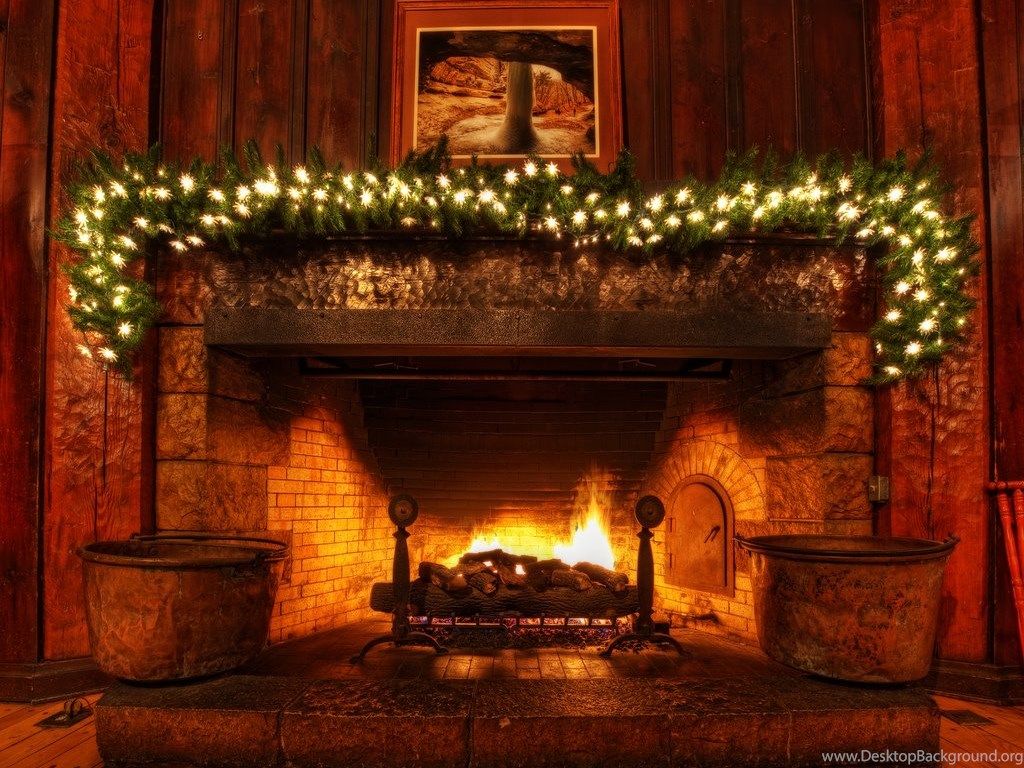 Fireplace Desktop Background