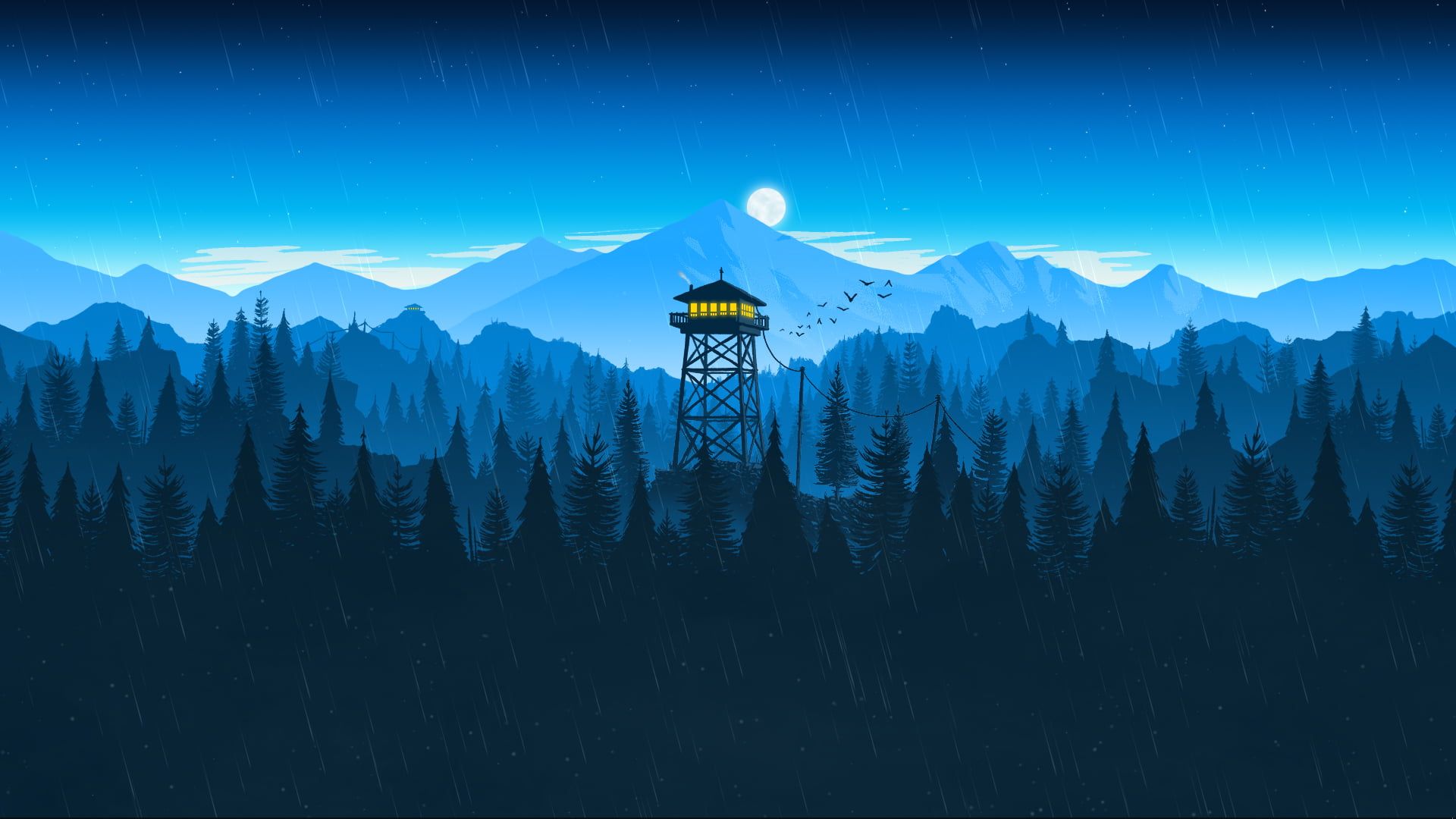 Firewatch 4K Uhd Wallpapers