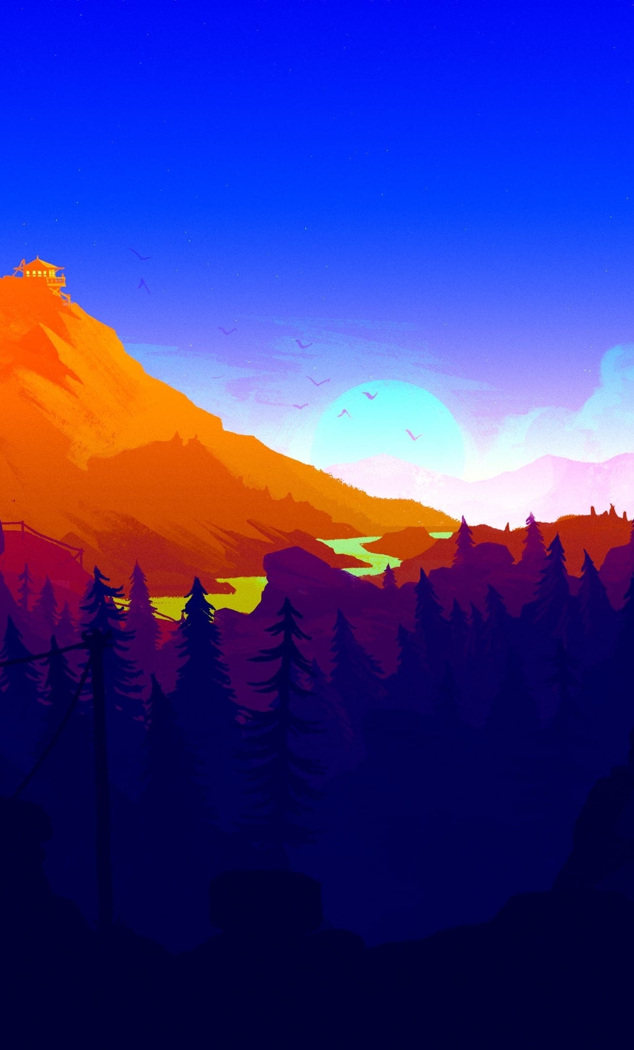 Firewatch 4K Uhd Wallpapers