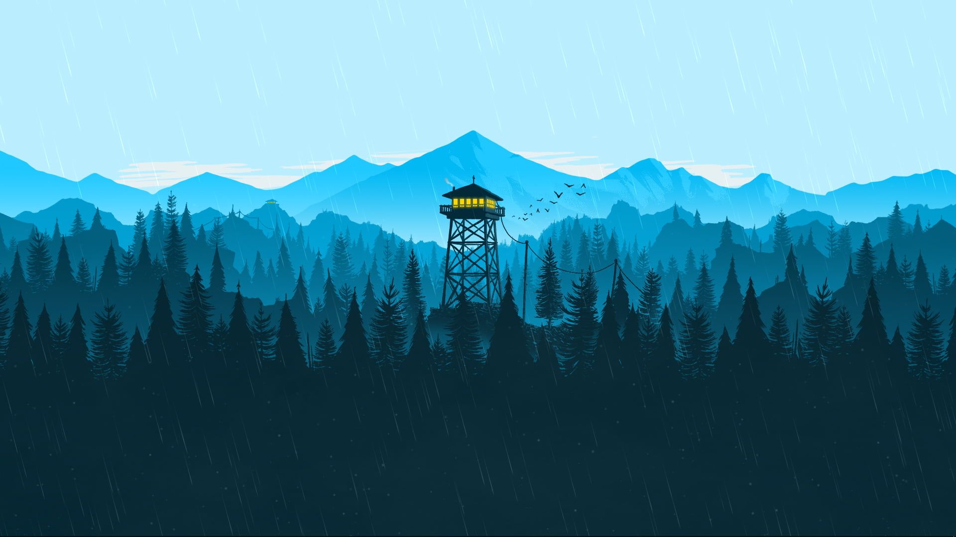 Firewatch Digital Art Wallpapers