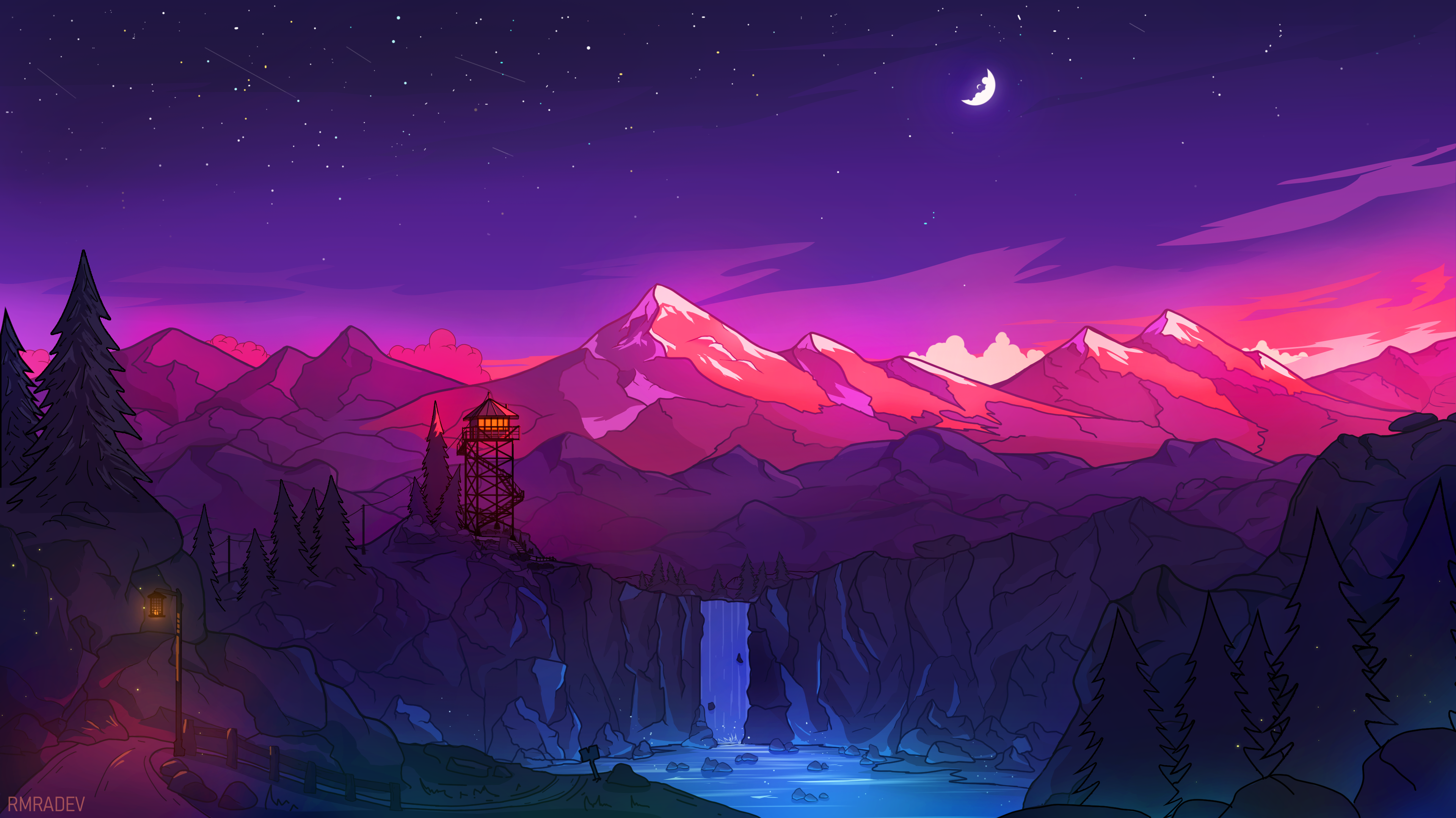 Firewatch Digital Art Wallpapers