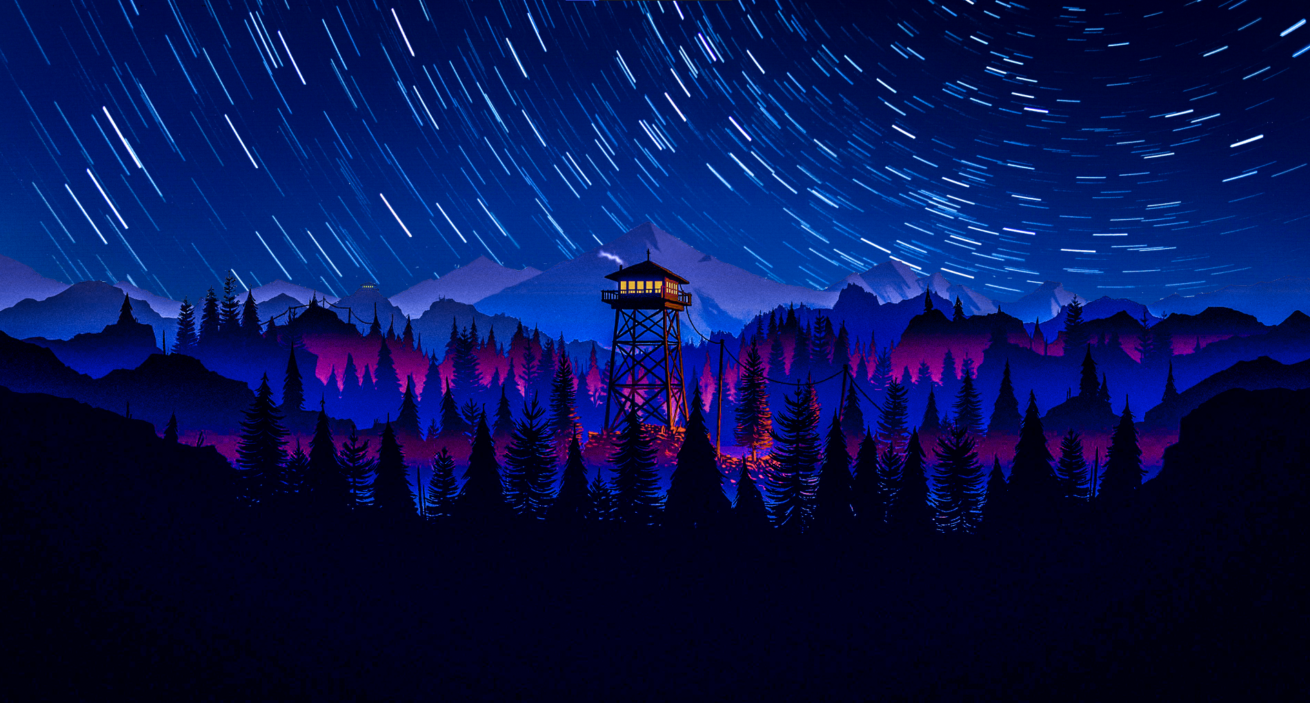 Firewatch Digital Art Wallpapers