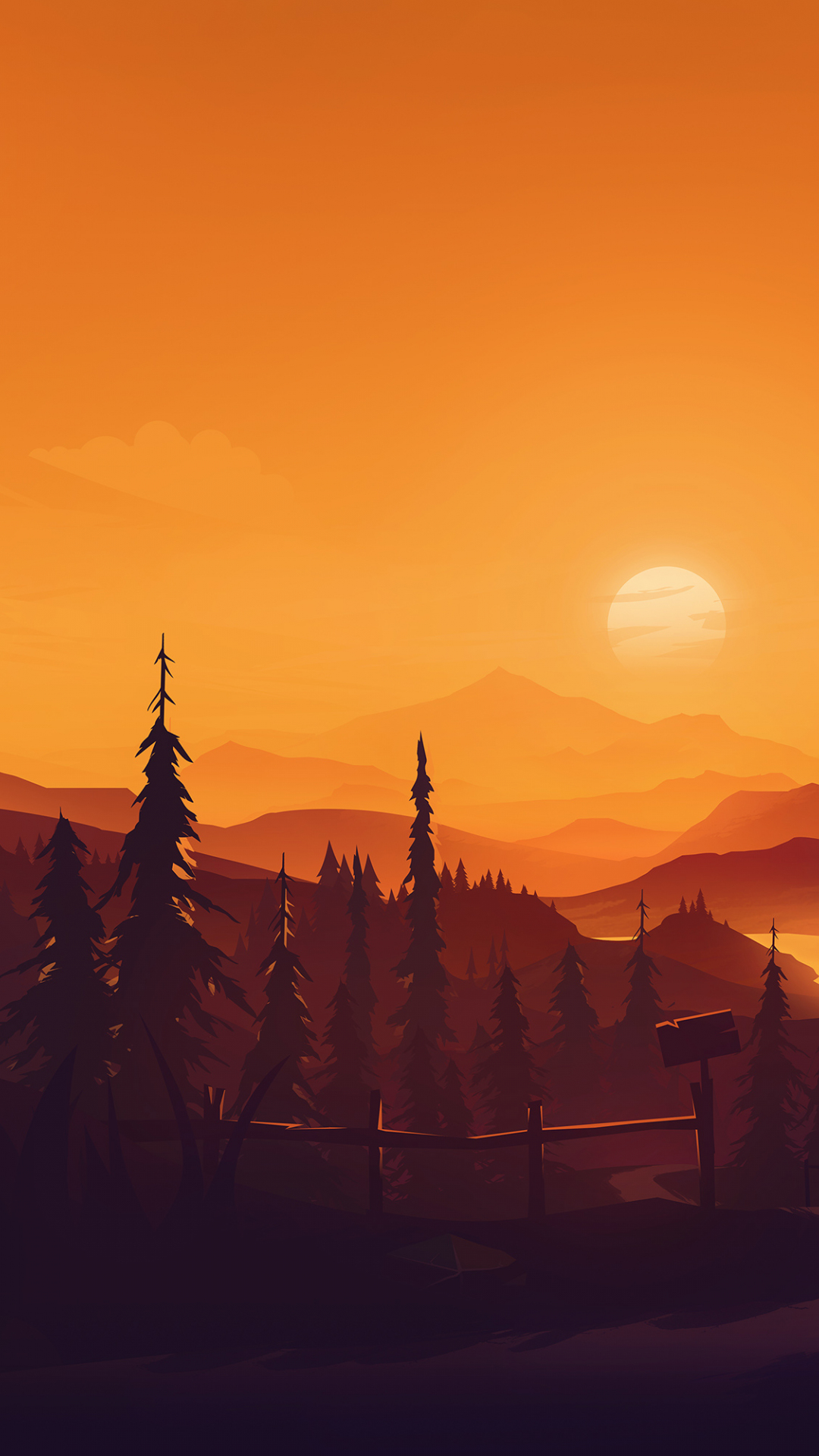 Firewatch Digital Art Wallpapers