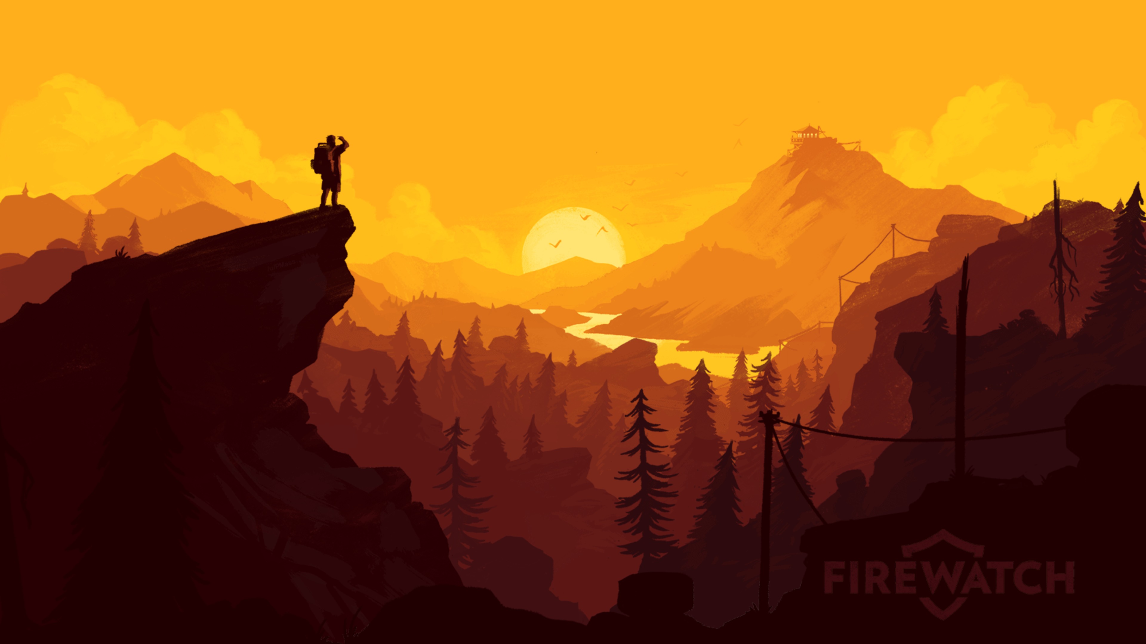 Firewatch Digital Art Wallpapers