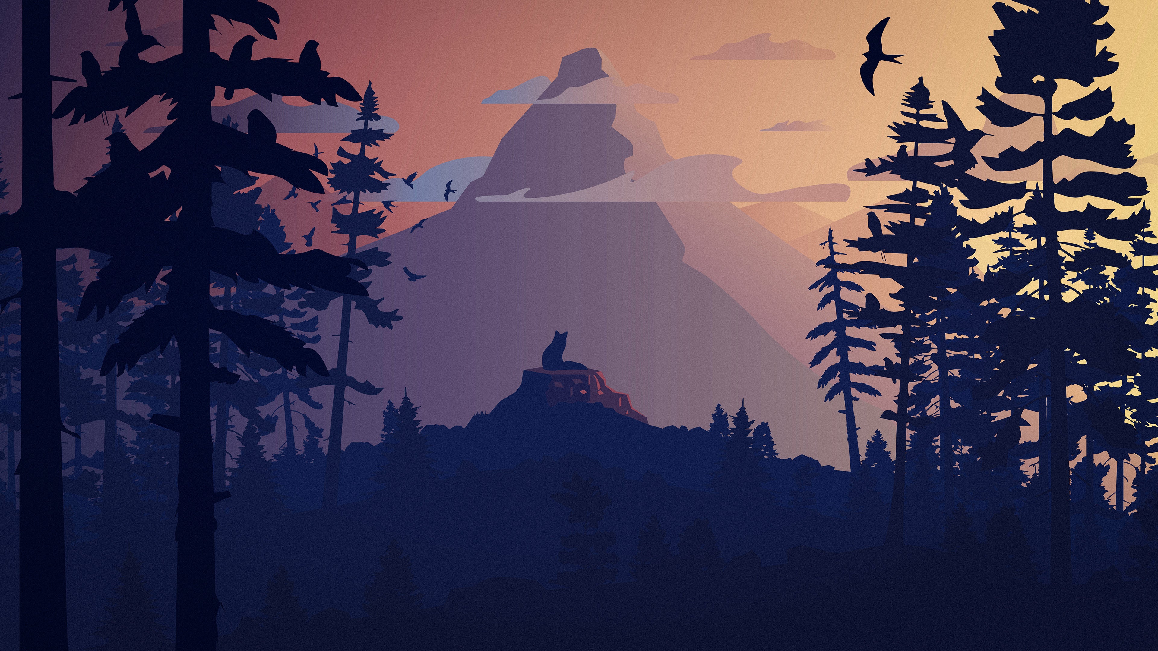 Firewatch Digital Art Wallpapers